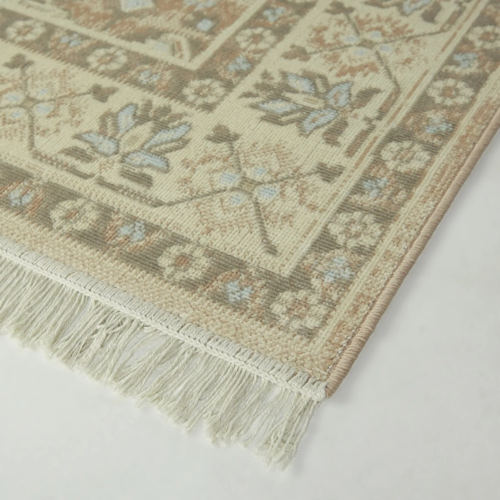 Honore Traditional Bordered Recycled Area Rug