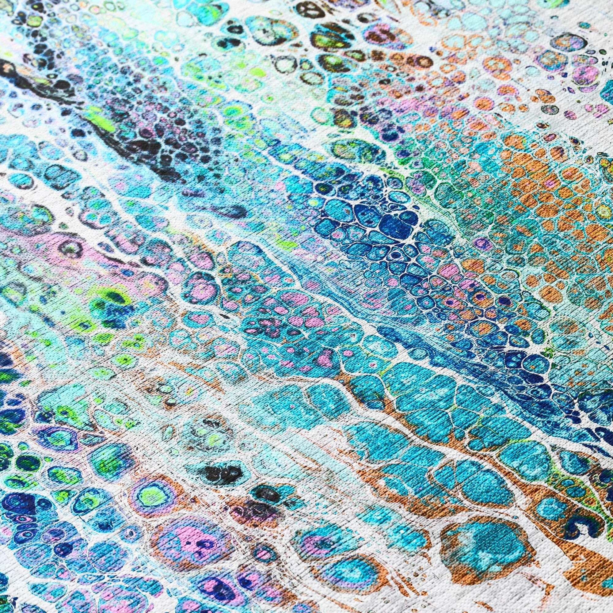 Indoor/ Outdoor Addison Karina Abstract Washable Area Rug
