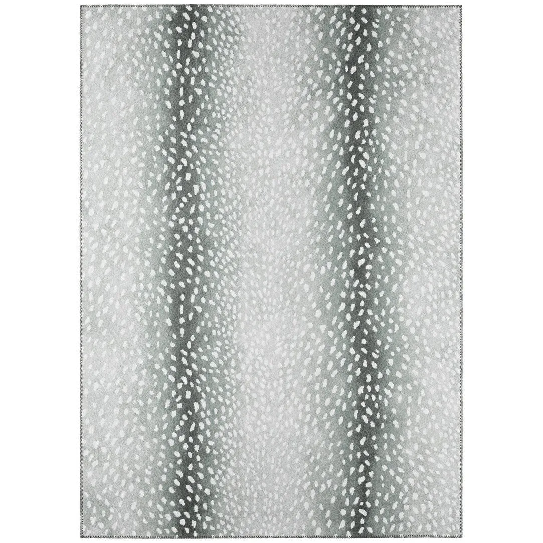 Indoor/ Outdoor Addison Safari Gazelle Animal Print Washable Area Rug