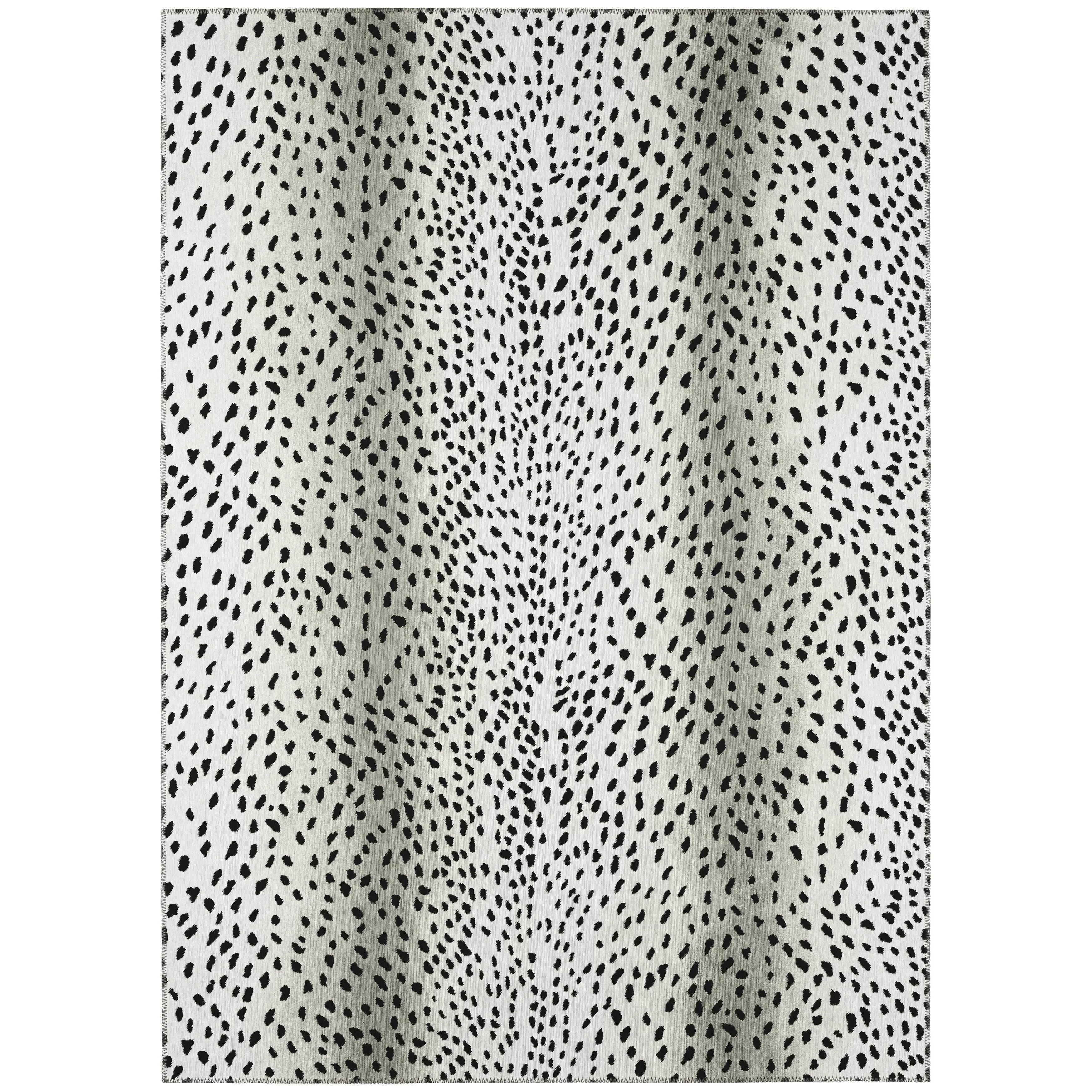 Indoor/ Outdoor Addison Safari Gazelle Animal Print Washable Area Rug