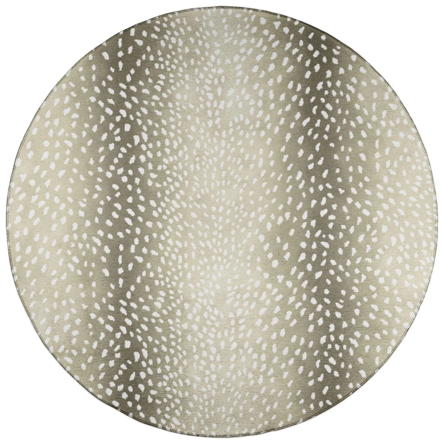 Indoor/ Outdoor Addison Safari Gazelle Animal Print Washable Area Rug