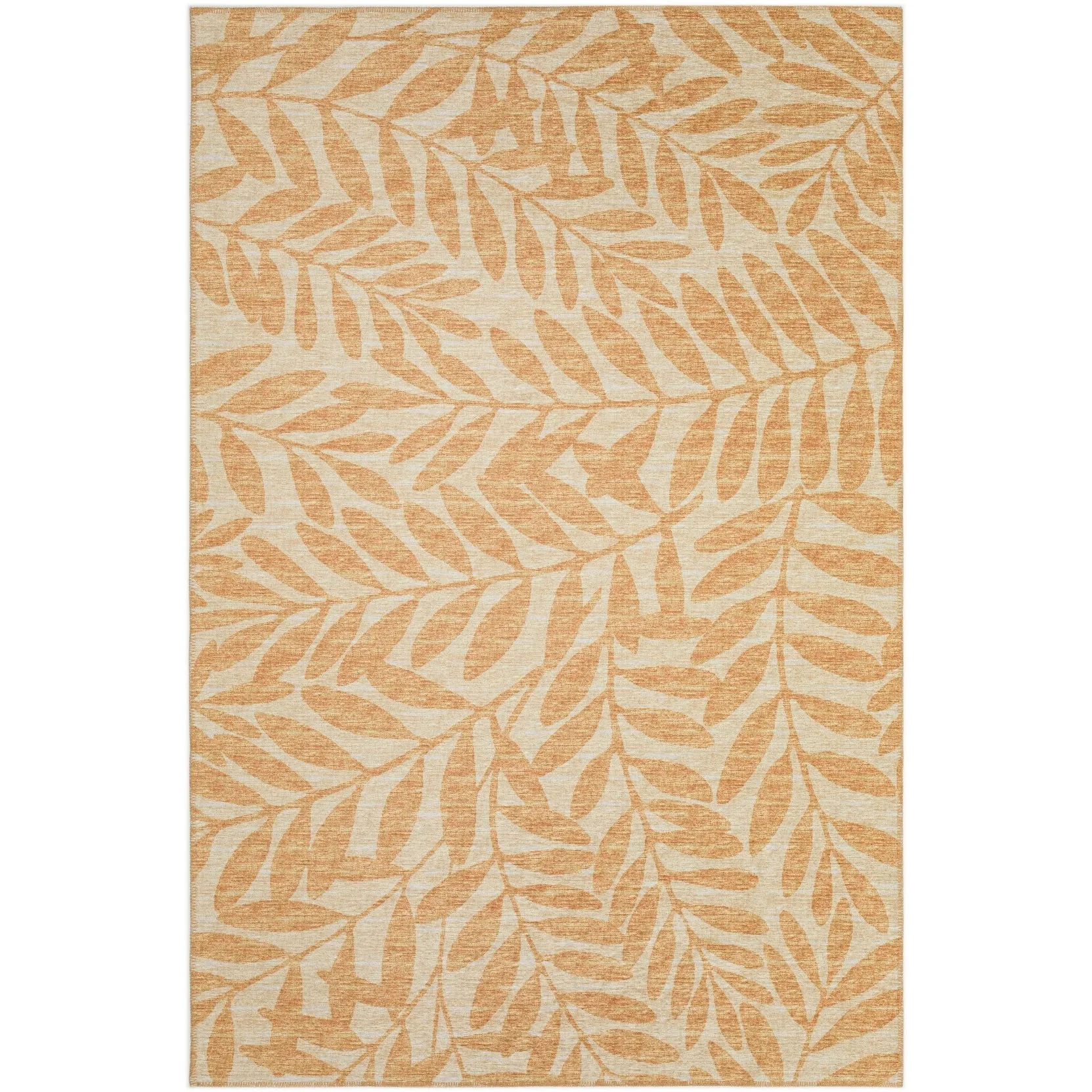 Indoor/ Outdoor Addison Yuma Foliage Motif Washable Area Rug