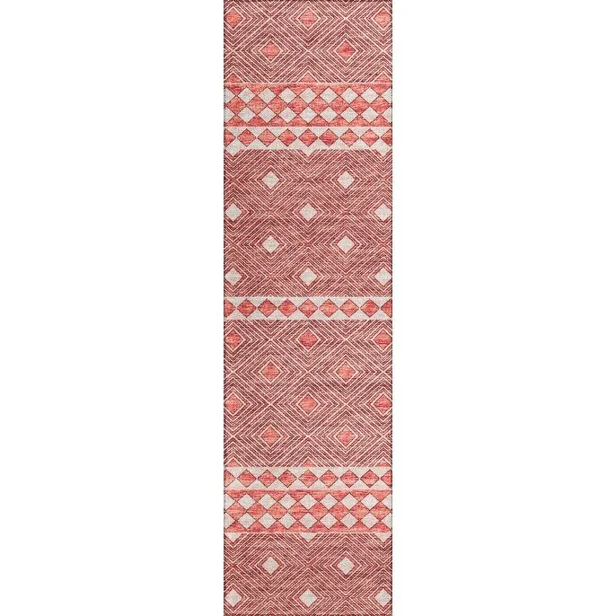 Indoor/ Outdoor Addison Yuma Geometric Southwest Washable Rug