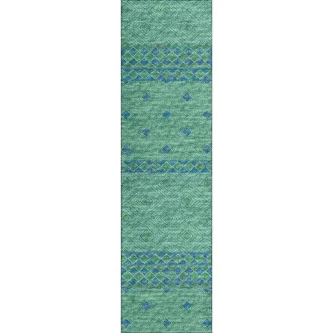Indoor/ Outdoor Addison Yuma Geometric Southwest Washable Rug