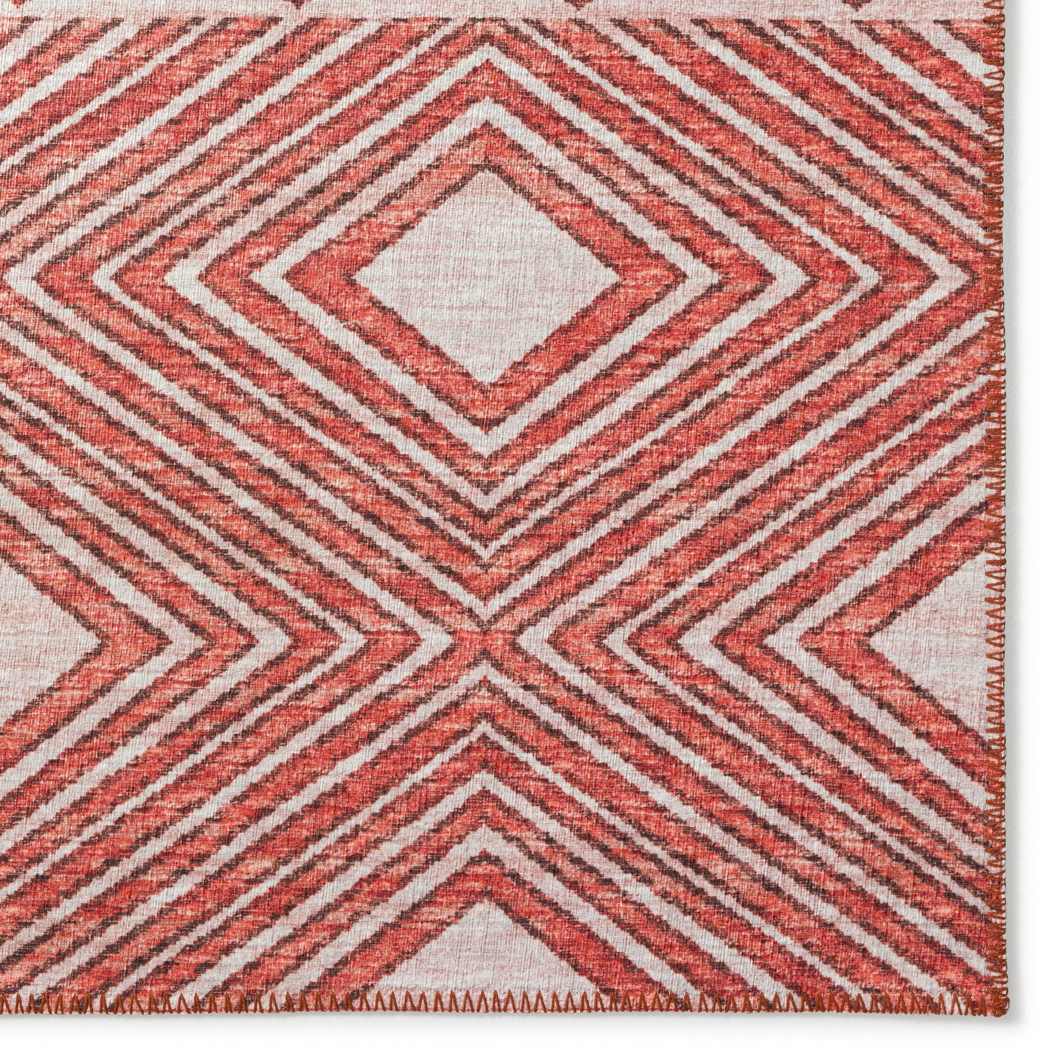 Indoor/ Outdoor Addison Yuma Geometric Southwest Washable Rug