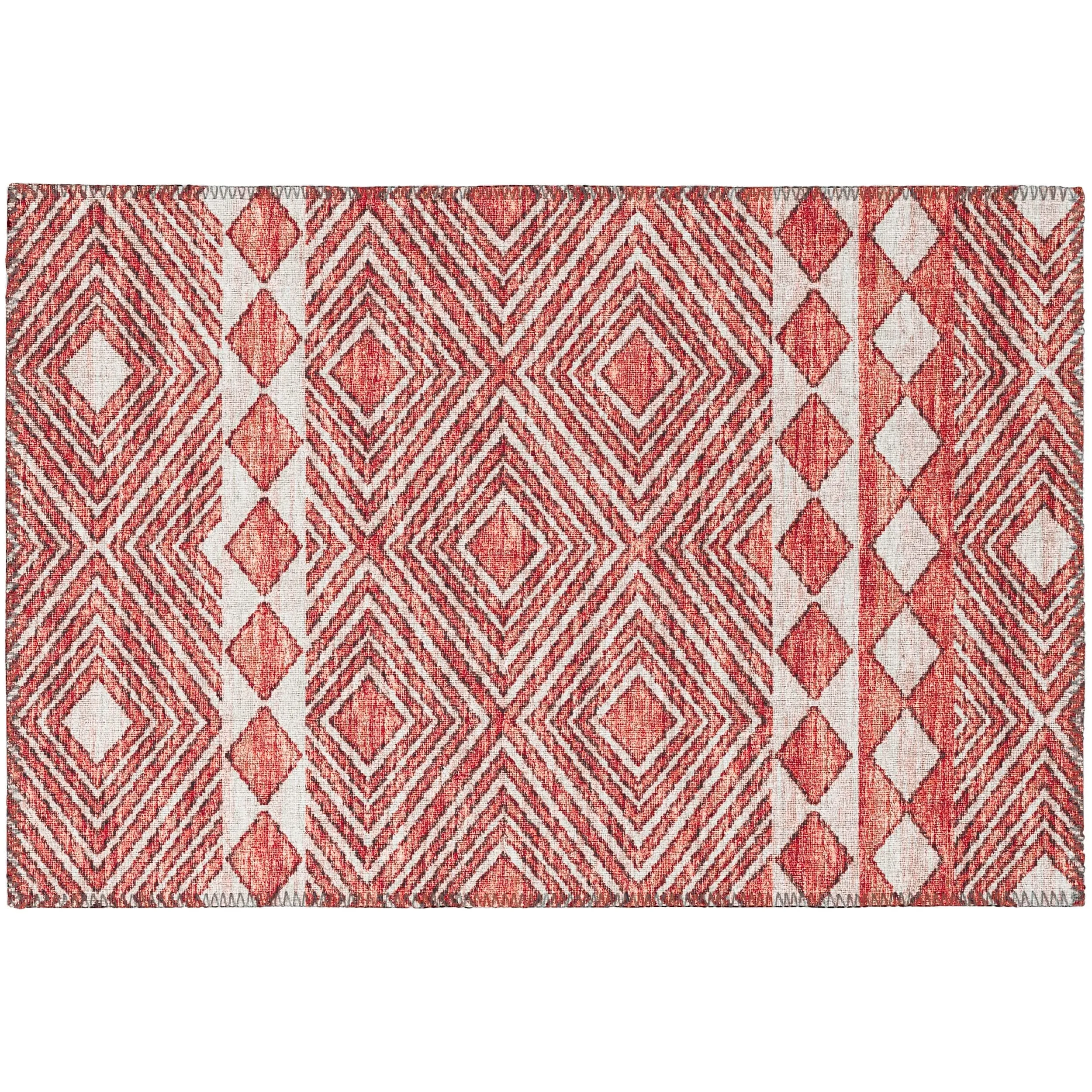 Indoor/ Outdoor Addison Yuma Geometric Southwest Washable Rug