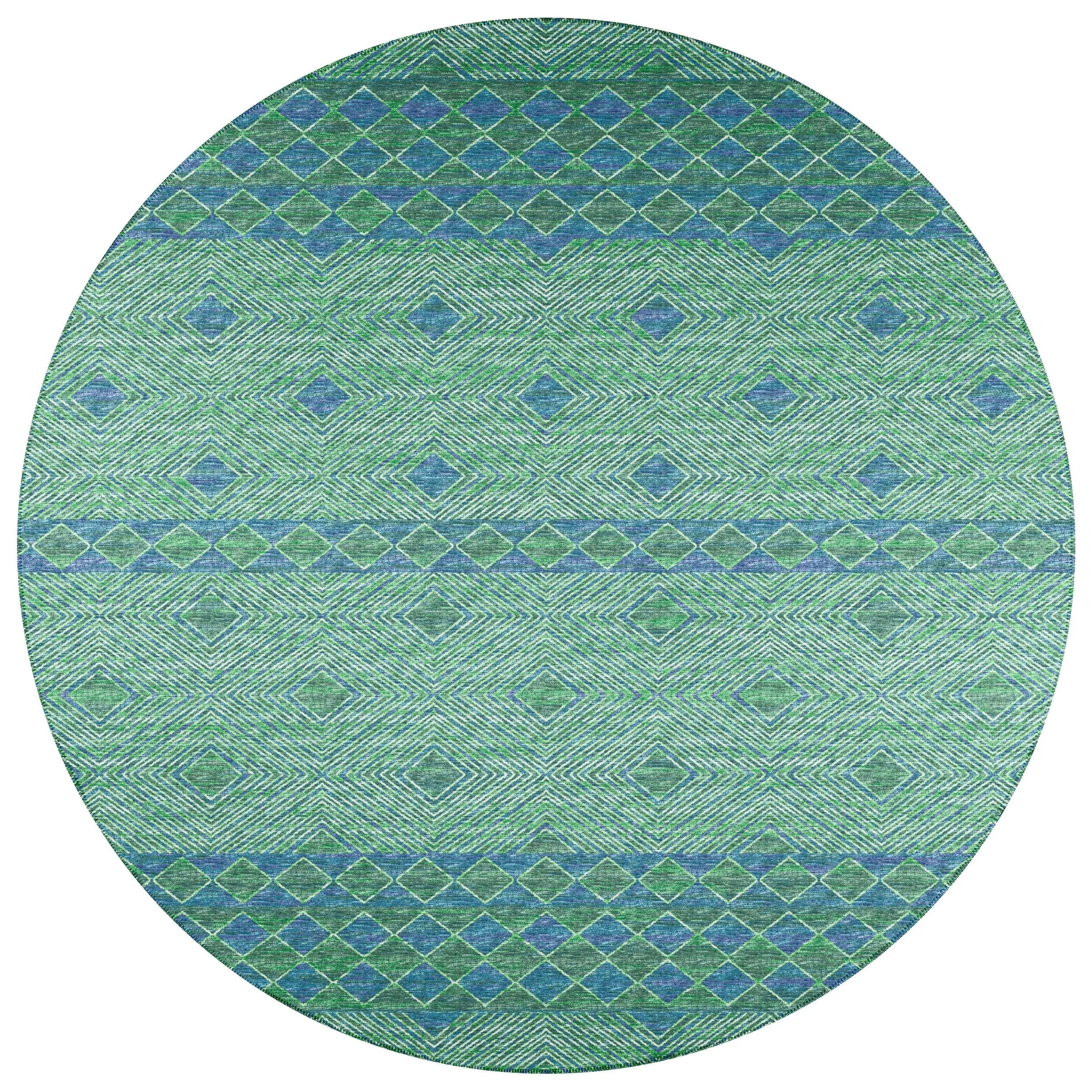 Indoor/ Outdoor Addison Yuma Geometric Southwest Washable Rug