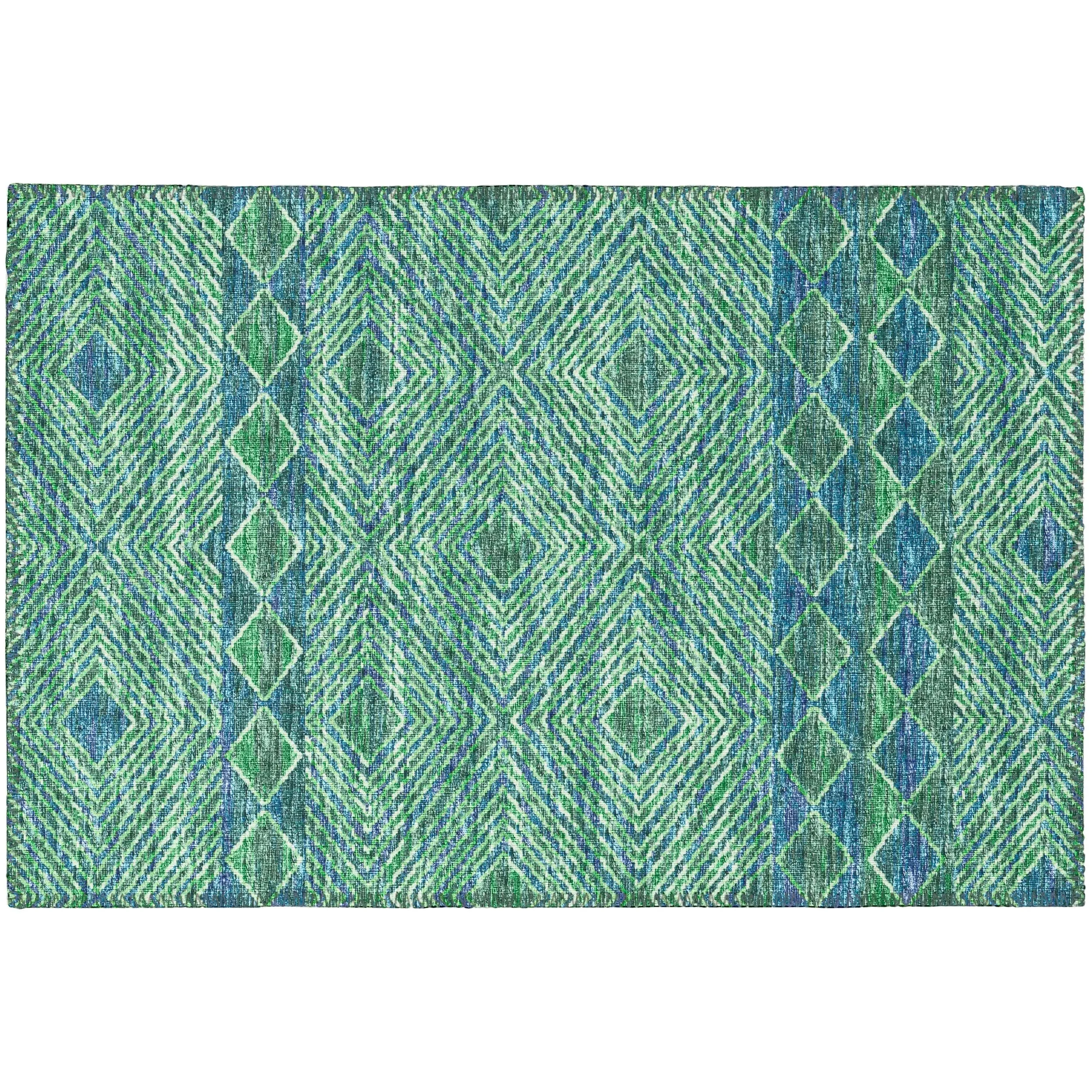 Indoor/ Outdoor Addison Yuma Geometric Southwest Washable Rug