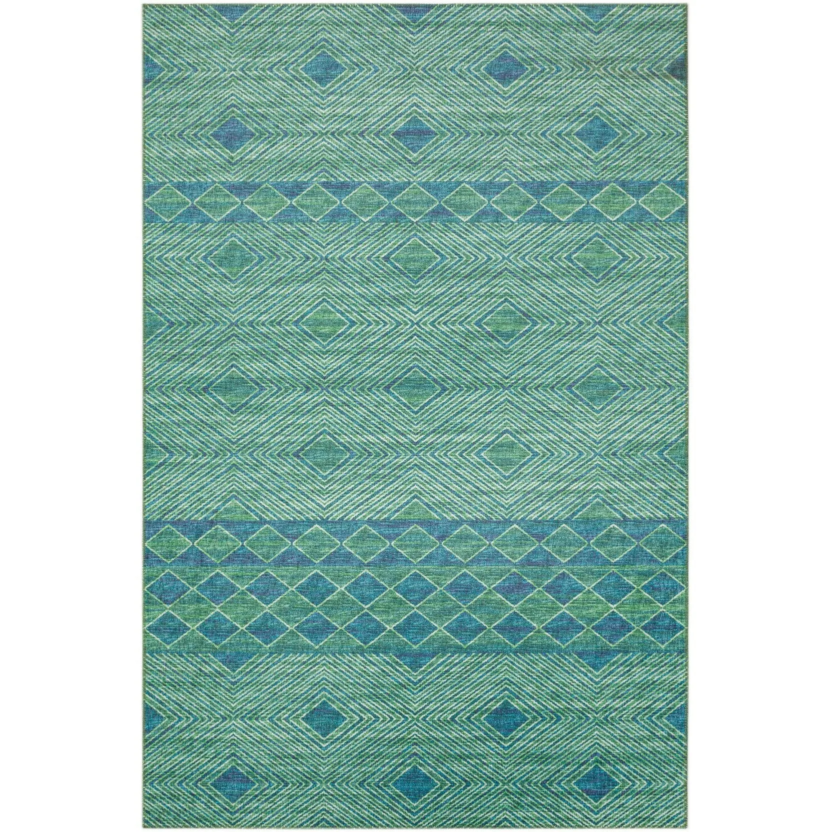 Indoor/ Outdoor Addison Yuma Geometric Southwest Washable Rug