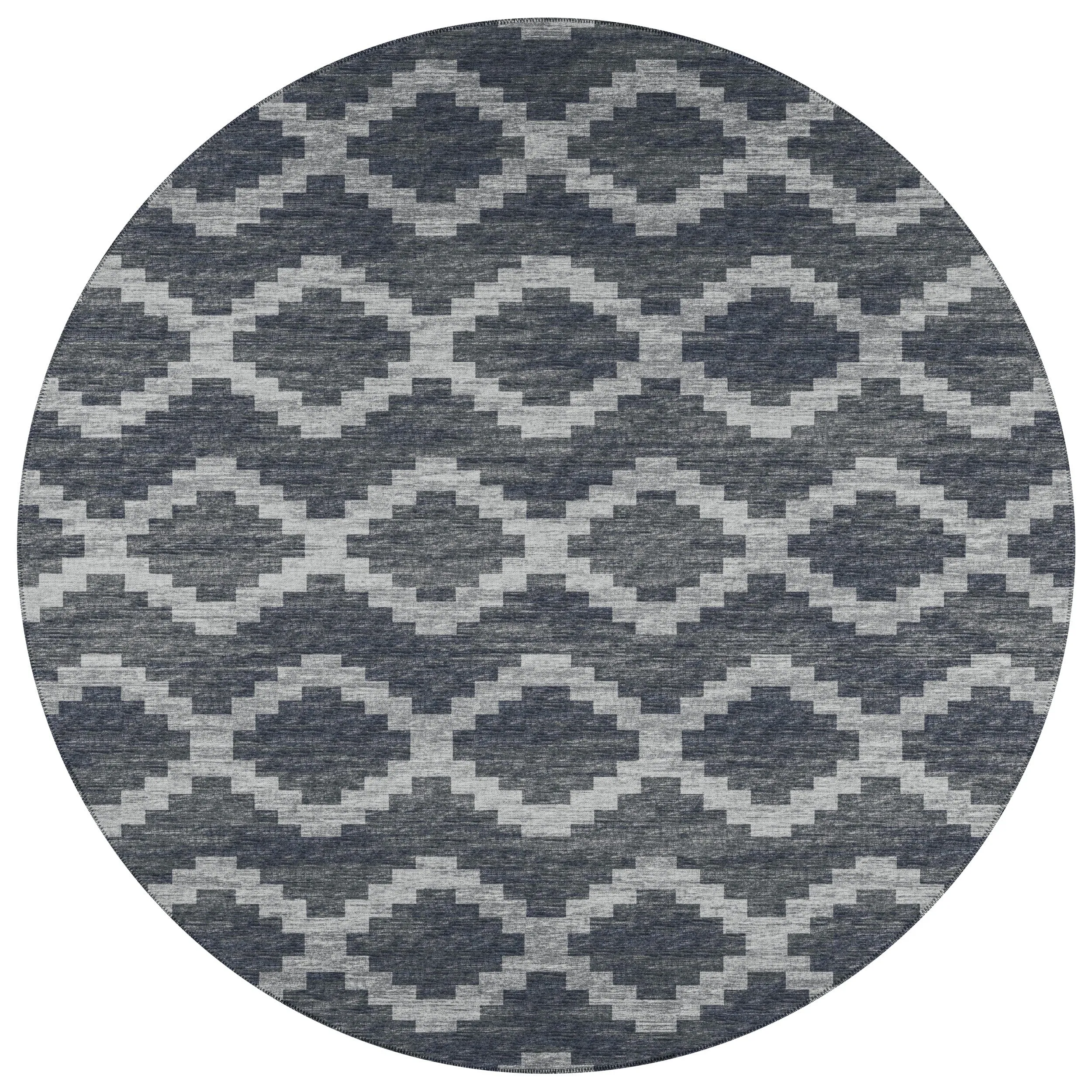 Indoor/ Outdoor Addison Yuma Southwest Chevron Washable Area Rug