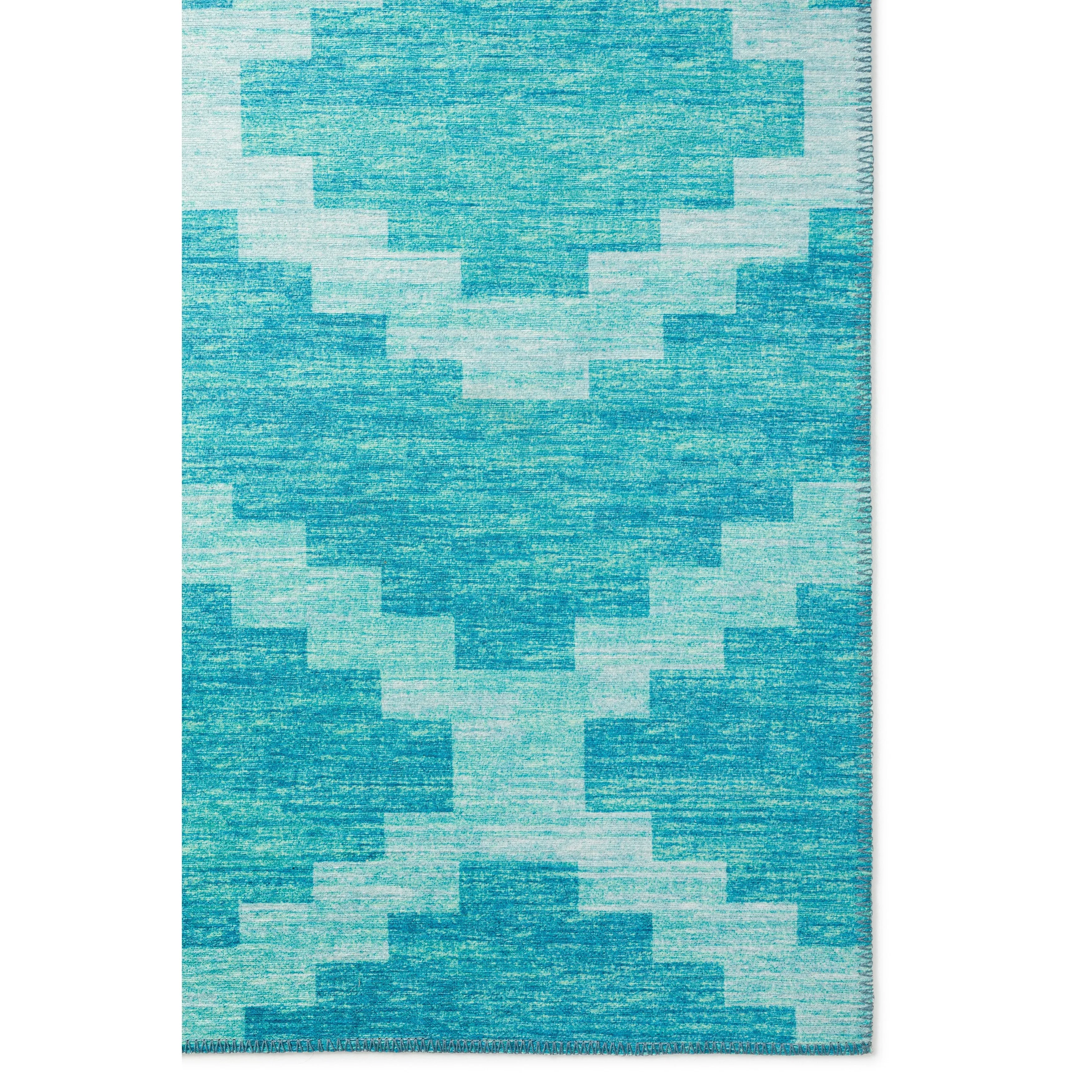 Indoor/ Outdoor Addison Yuma Southwest Chevron Washable Area Rug