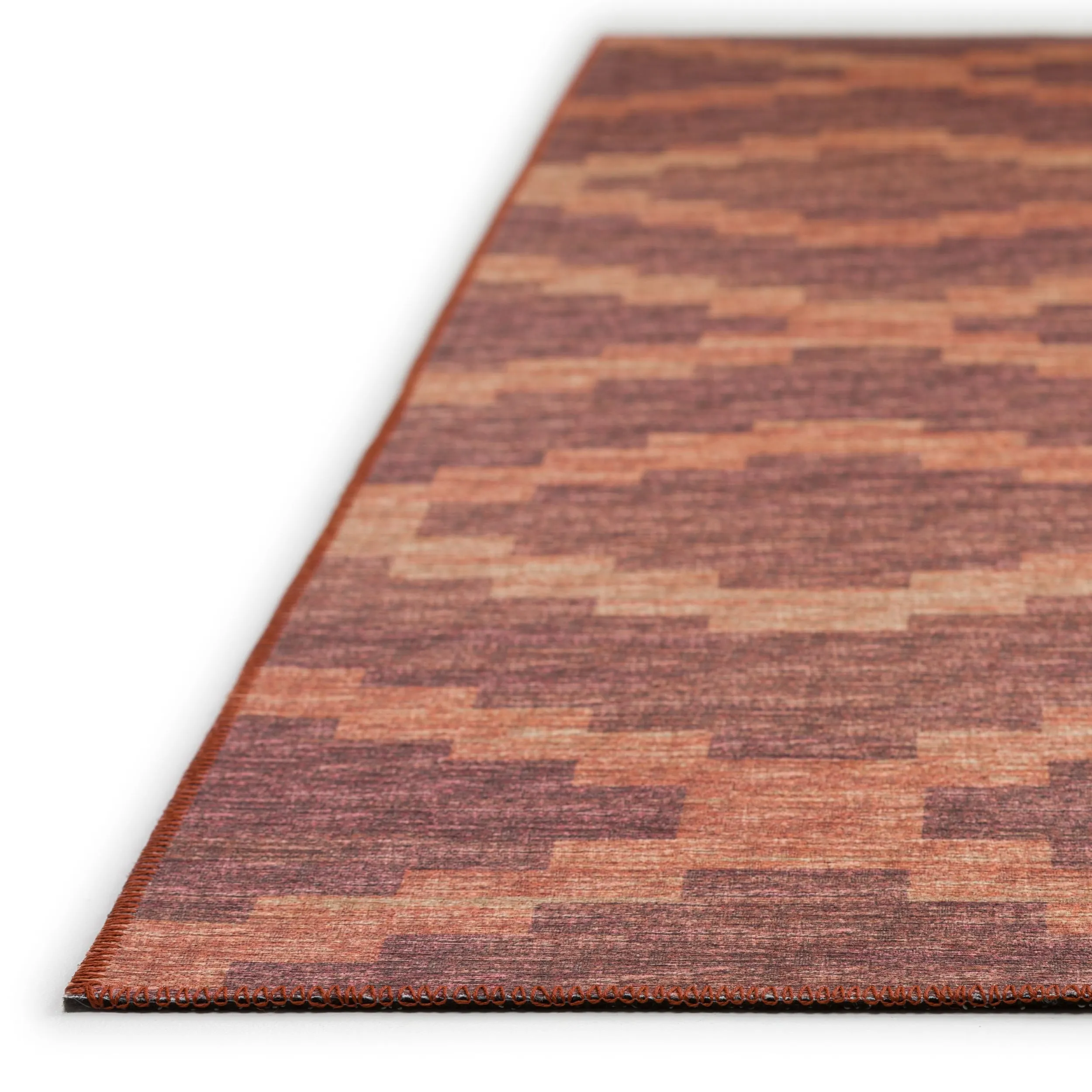 Indoor/ Outdoor Addison Yuma Southwest Chevron Washable Area Rug