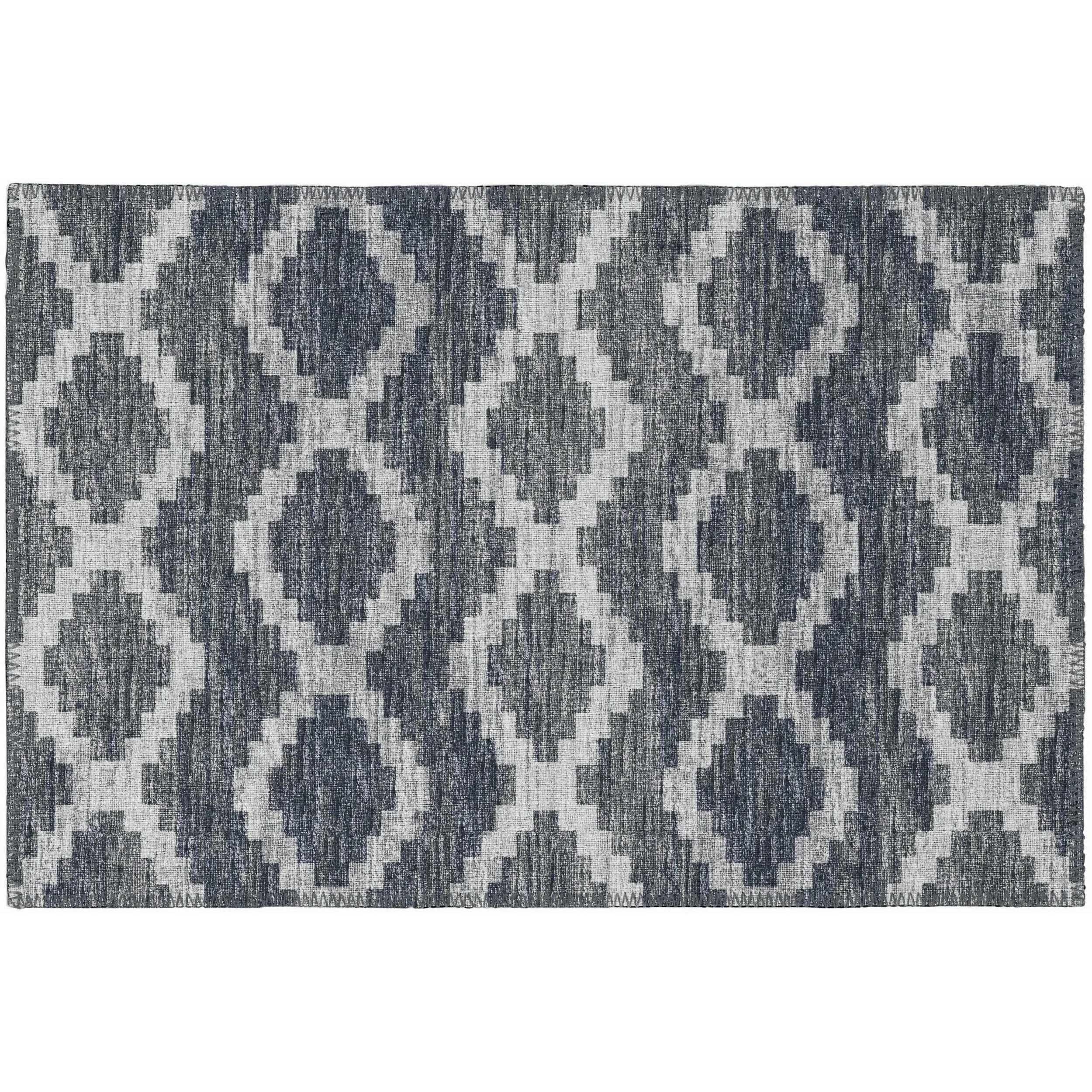 Indoor/ Outdoor Addison Yuma Southwest Chevron Washable Area Rug