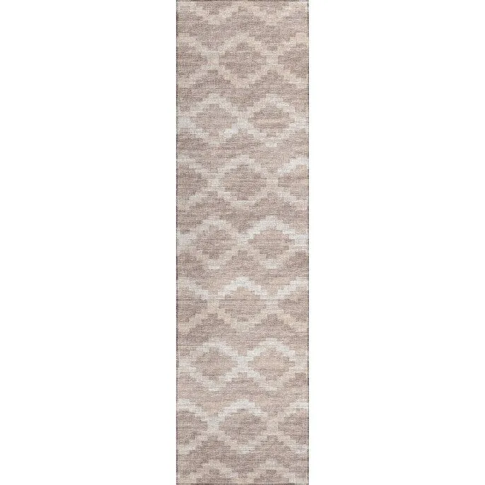 Indoor/ Outdoor Addison Yuma Southwest Chevron Washable Area Rug