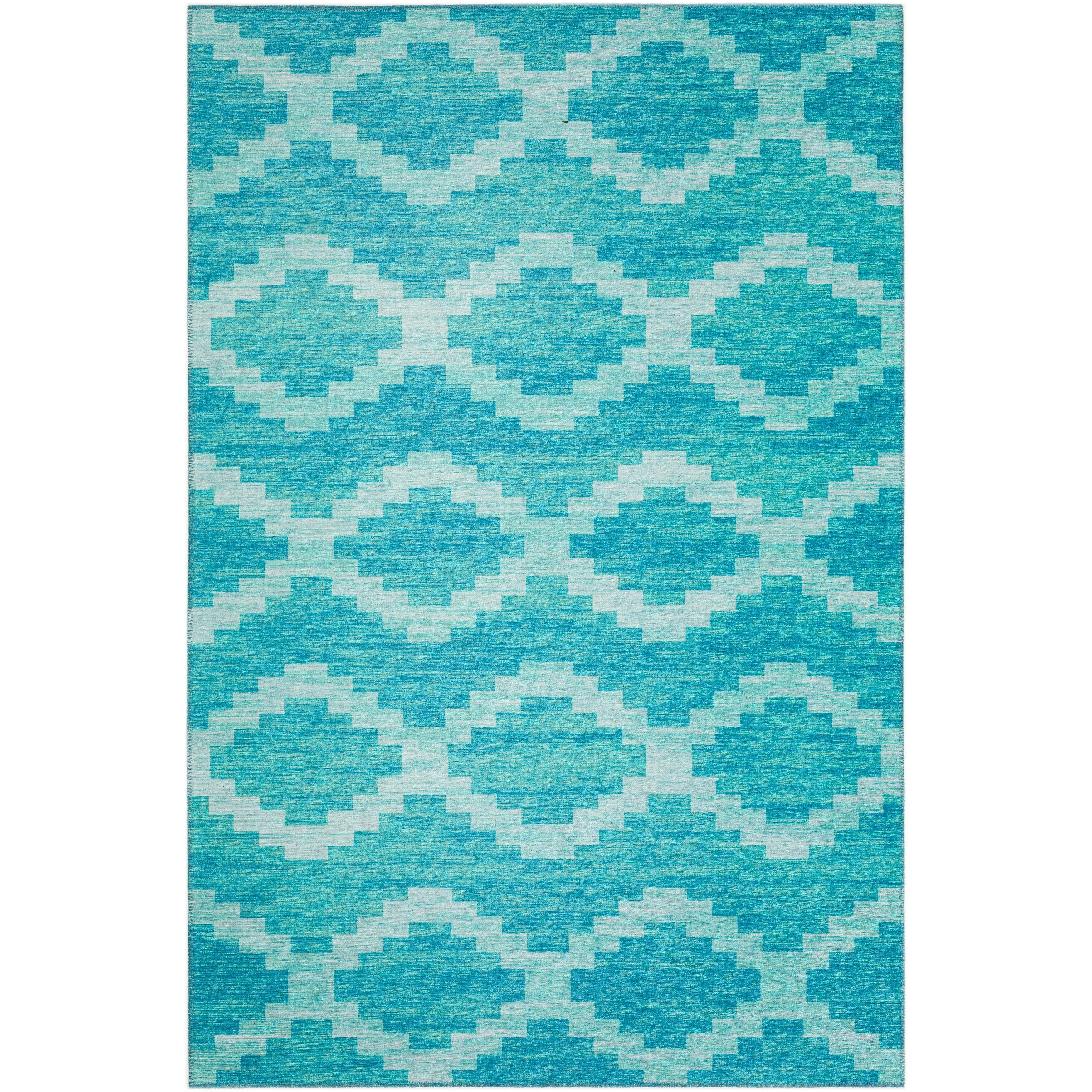 Indoor/ Outdoor Addison Yuma Southwest Chevron Washable Area Rug
