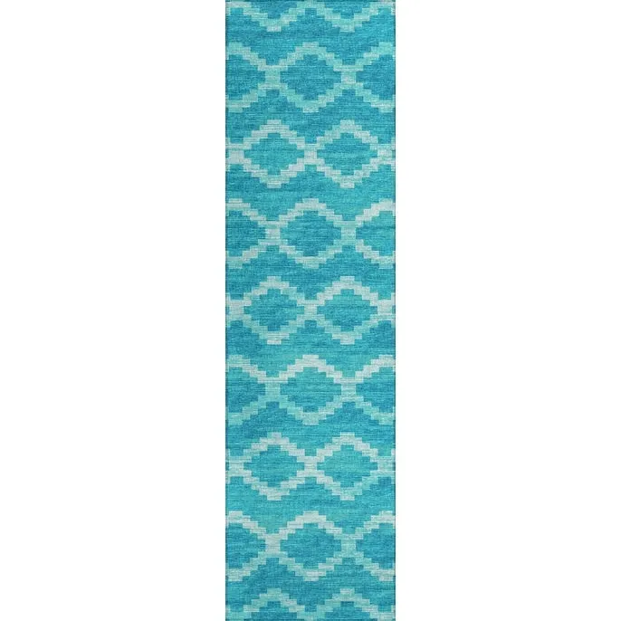 Indoor/ Outdoor Addison Yuma Southwest Chevron Washable Area Rug
