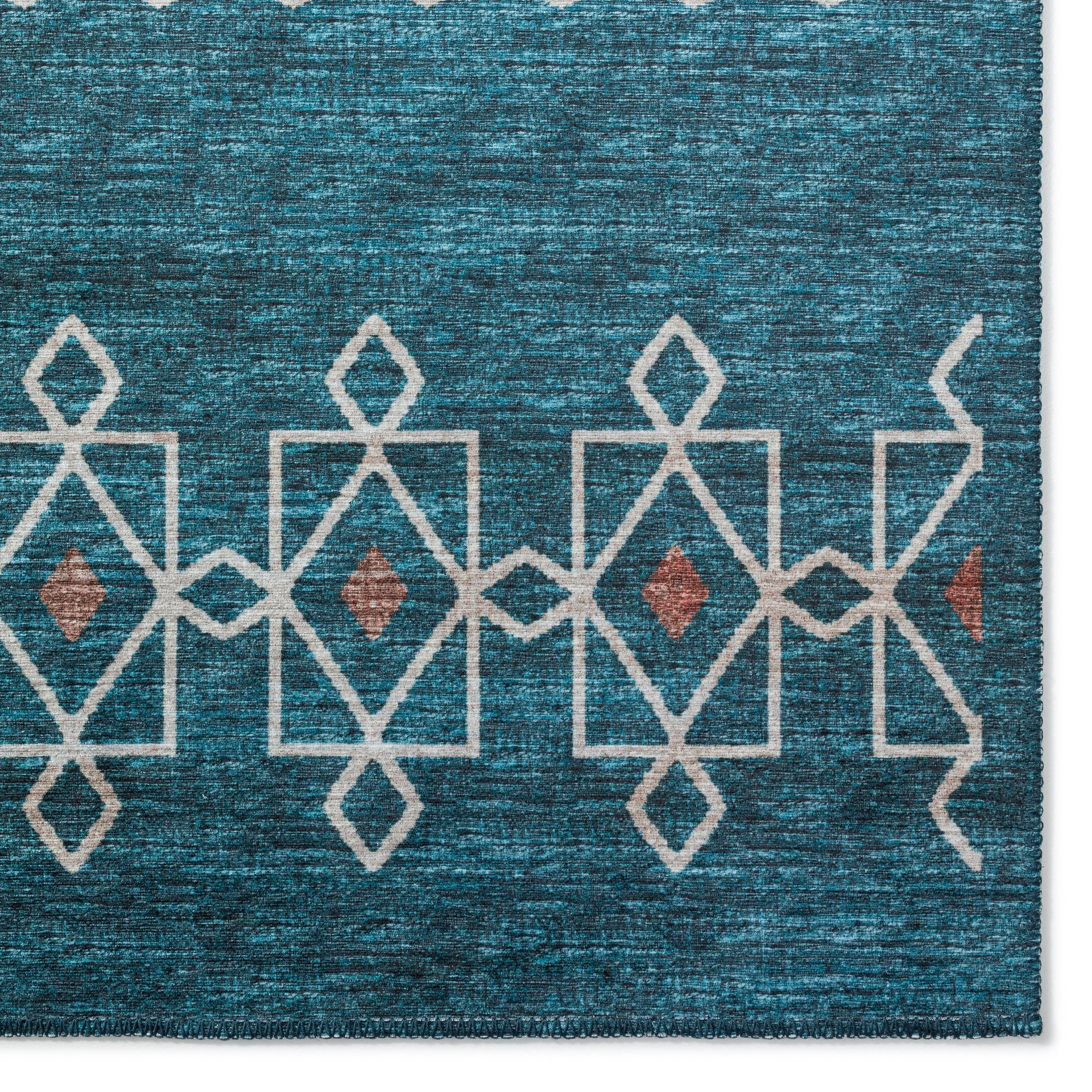 Indoor/ Outdoor Addison Yuma Southwest Motif Washable Area Rug
