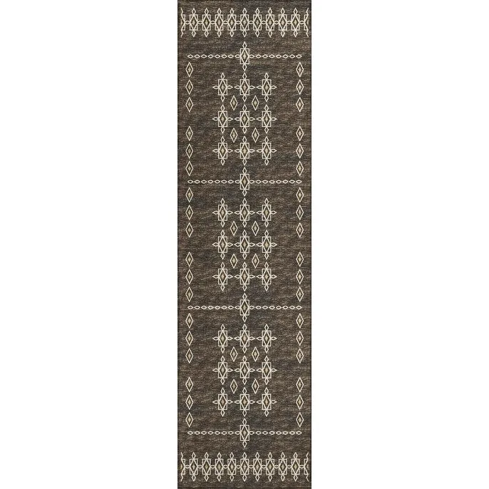 Indoor/ Outdoor Addison Yuma Southwest Motif Washable Area Rug