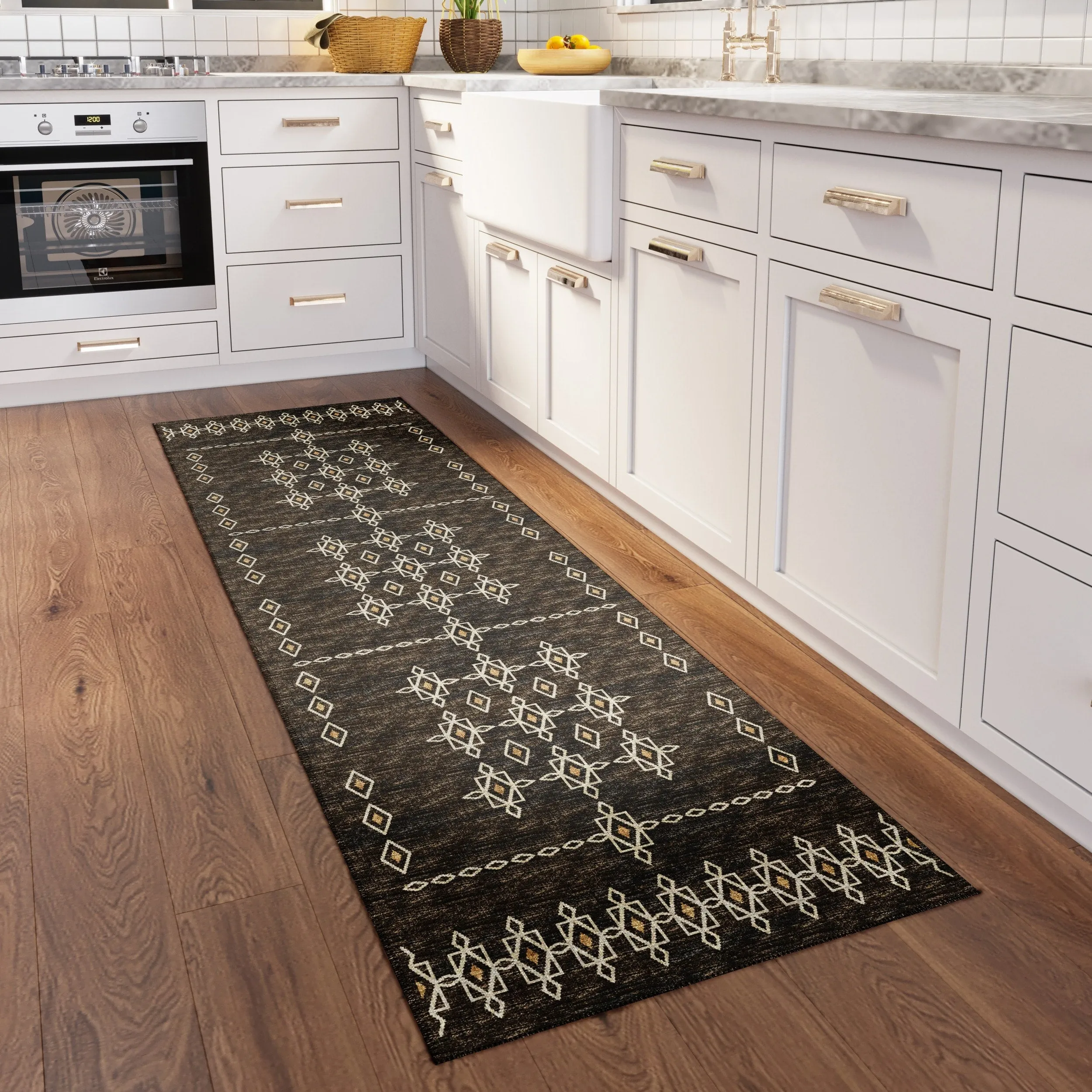 Indoor/ Outdoor Addison Yuma Southwest Motif Washable Area Rug