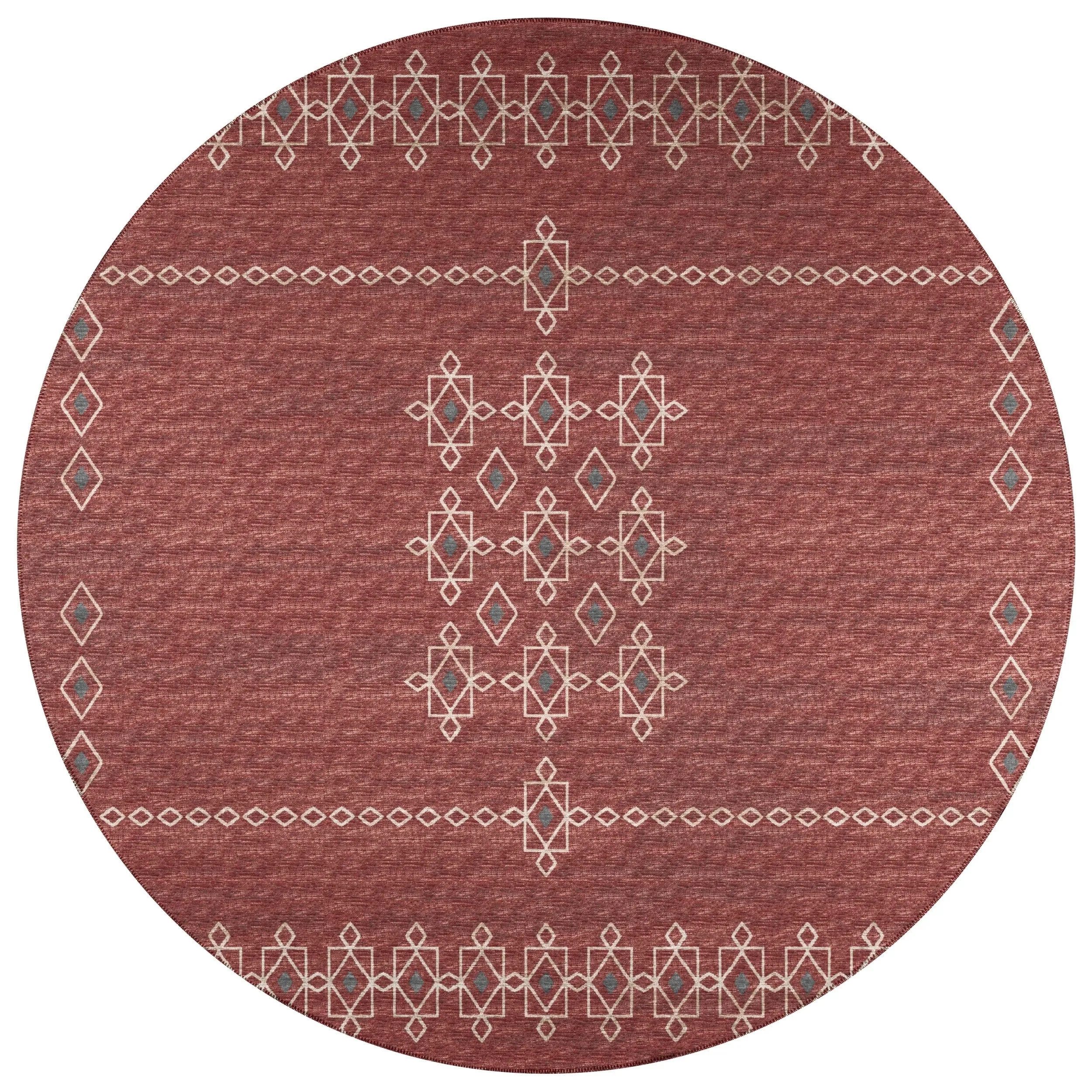 Indoor/ Outdoor Addison Yuma Southwest Motif Washable Area Rug
