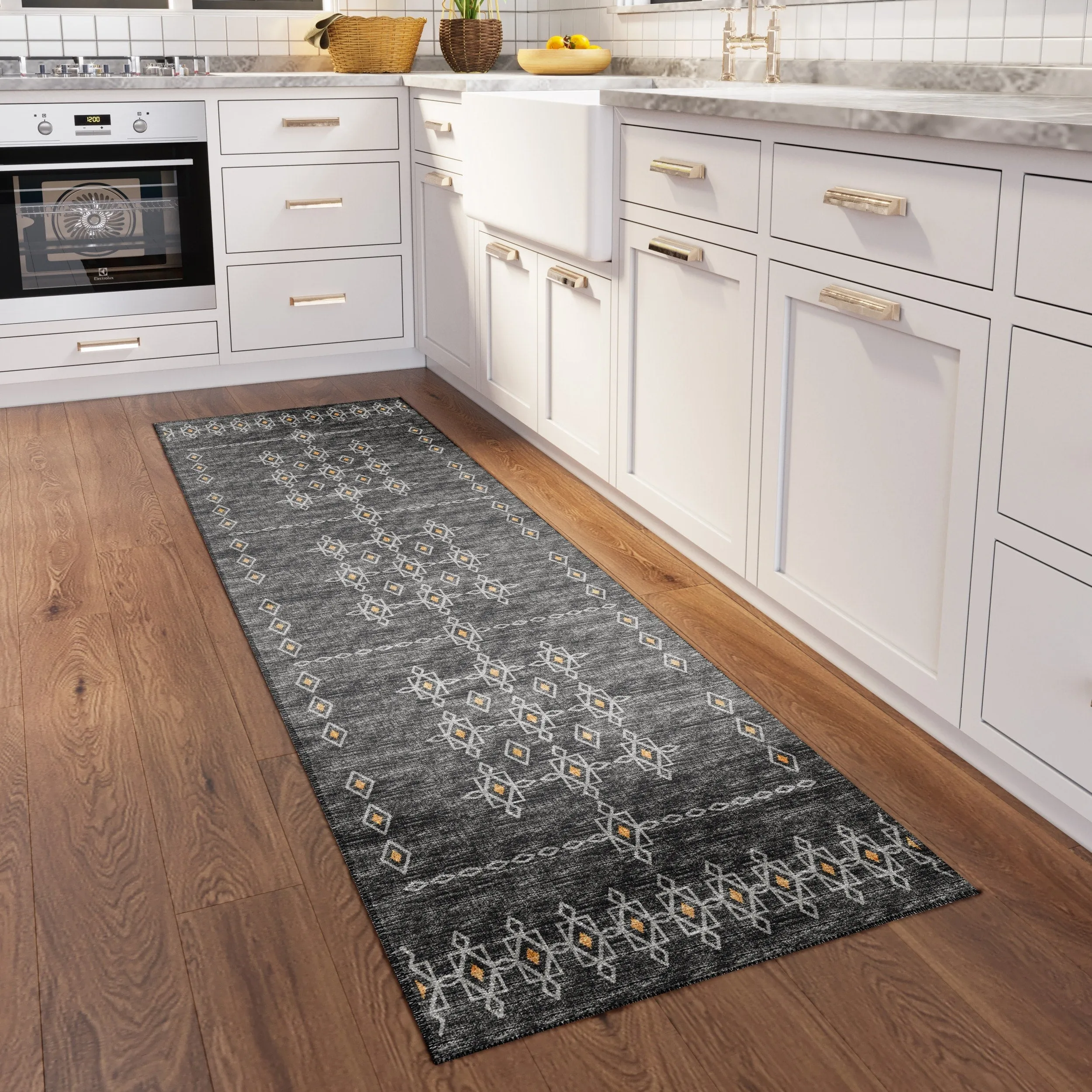 Indoor/ Outdoor Addison Yuma Southwest Motif Washable Area Rug