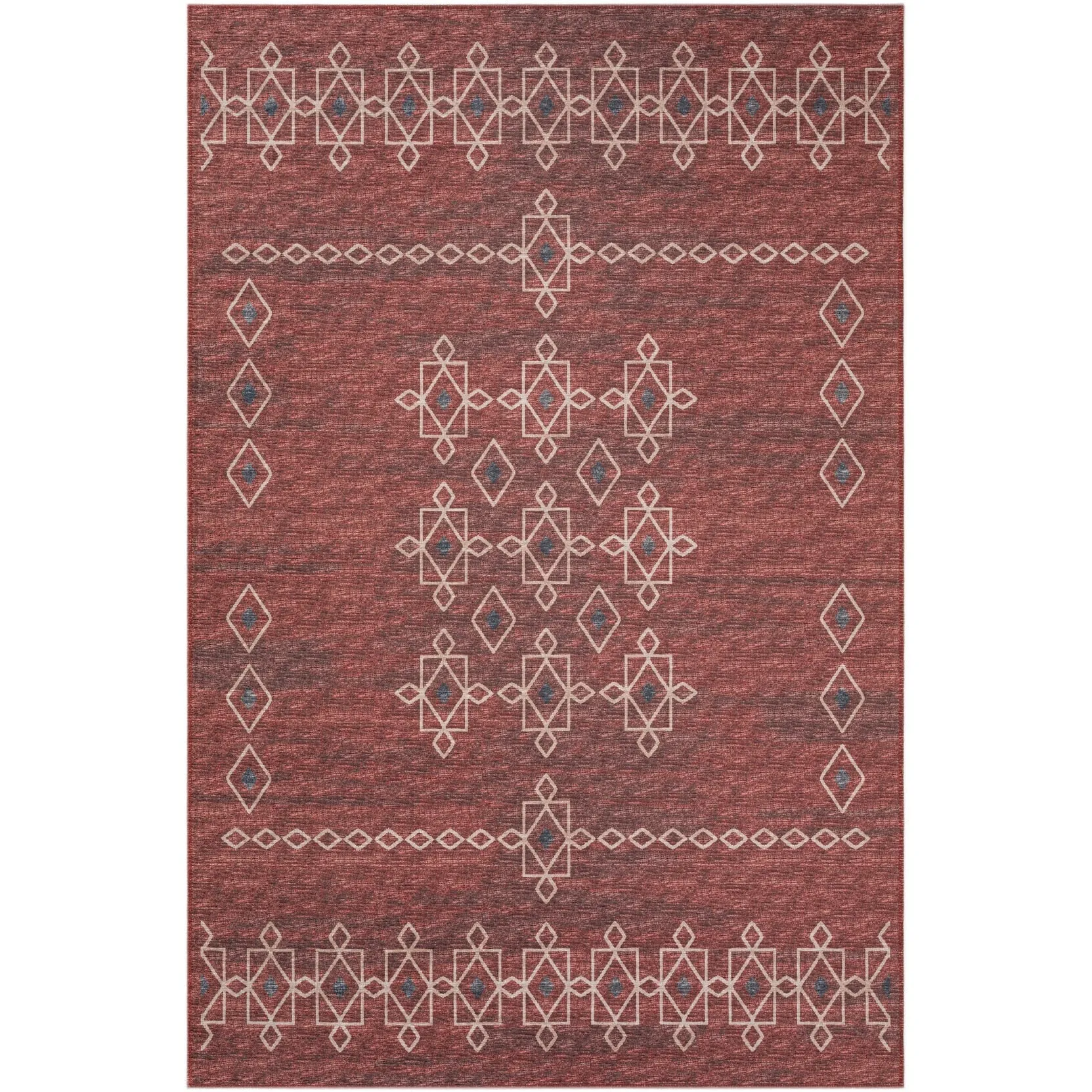 Indoor/ Outdoor Addison Yuma Southwest Motif Washable Area Rug