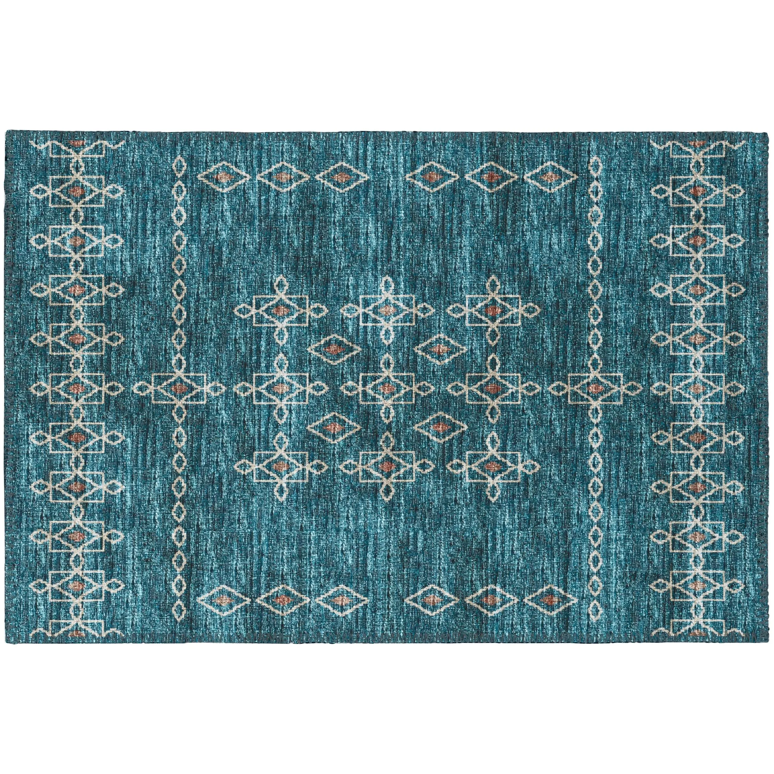 Indoor/ Outdoor Addison Yuma Southwest Motif Washable Area Rug