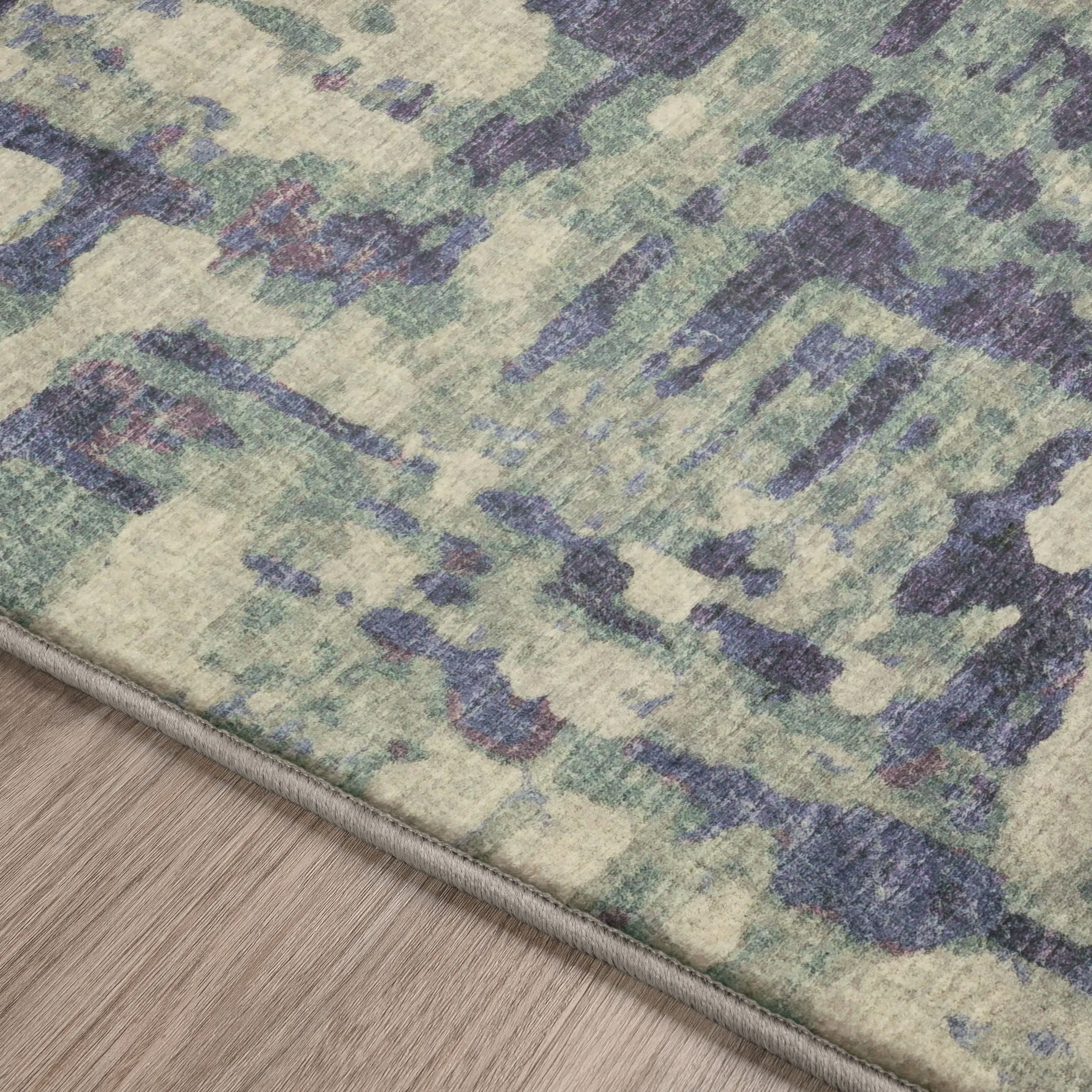 Indoor/ Outdoor Bravado Abstract Crosshatch Caramel Washable Area Rug