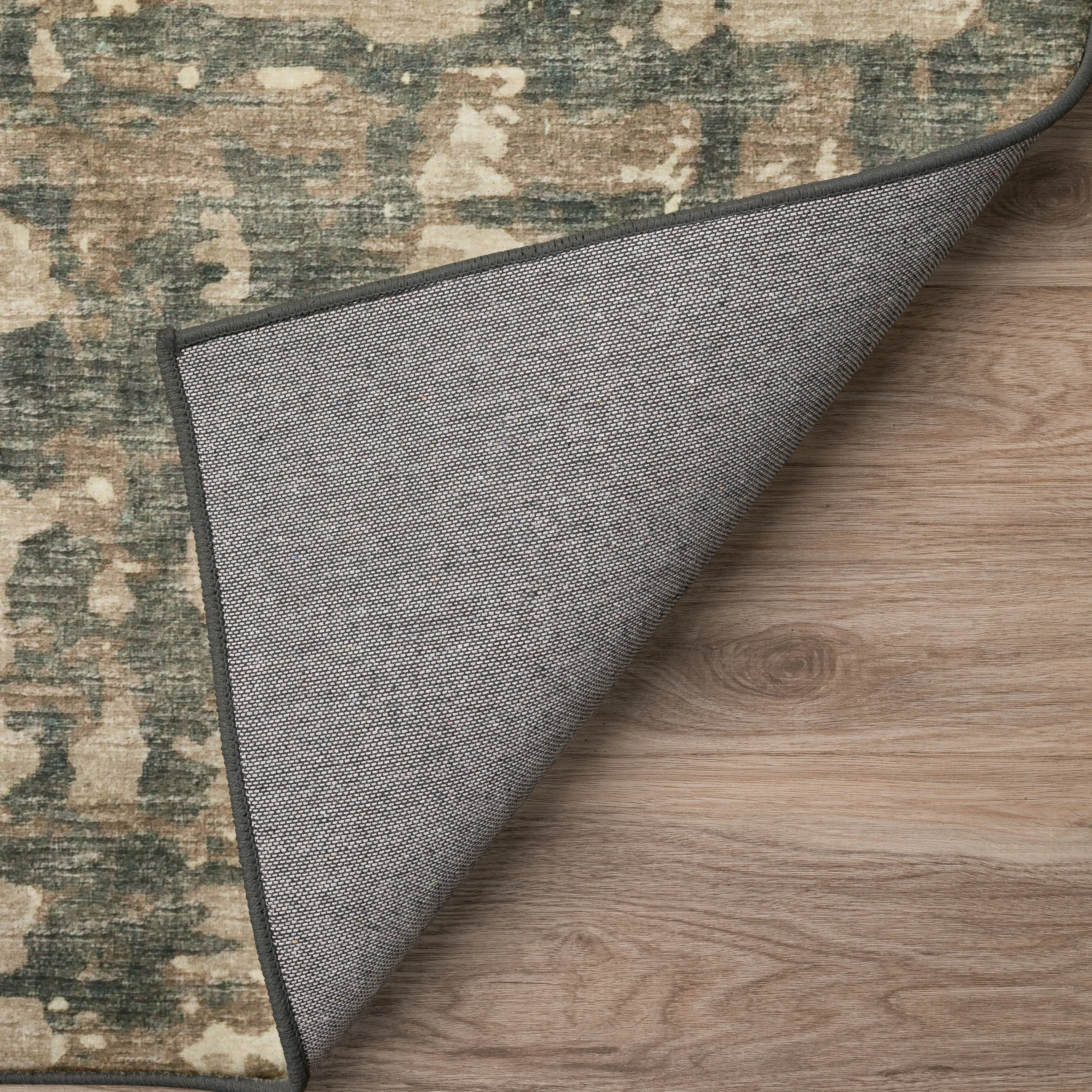 Indoor/ Outdoor Bravado Abstract Crosshatch Caramel Washable Area Rug