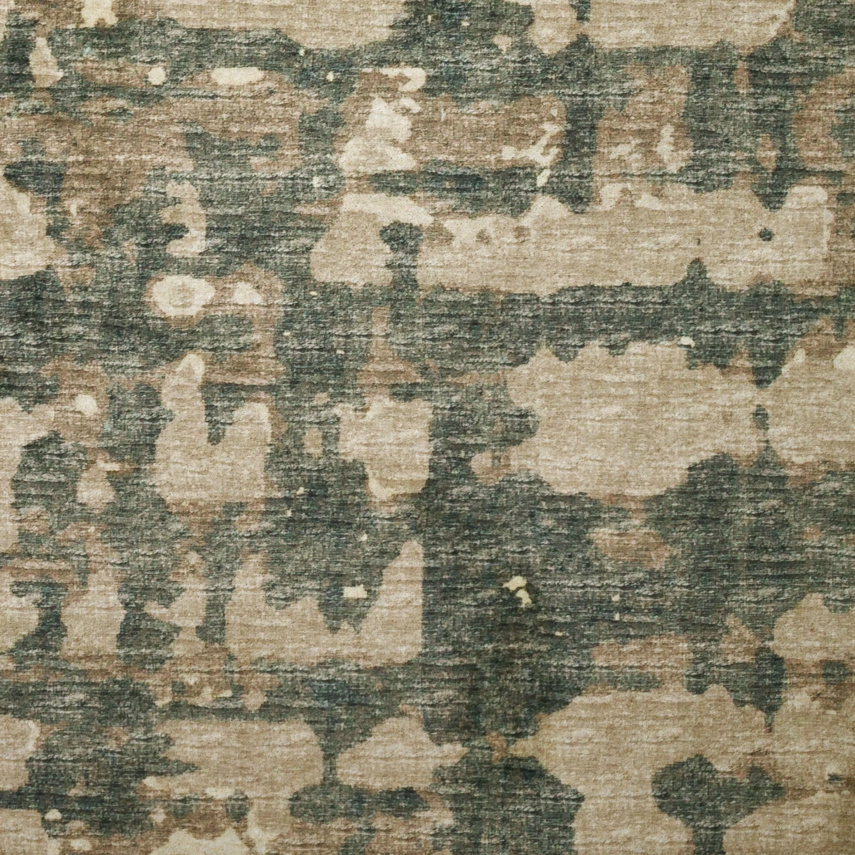 Indoor/ Outdoor Bravado Abstract Crosshatch Caramel Washable Area Rug