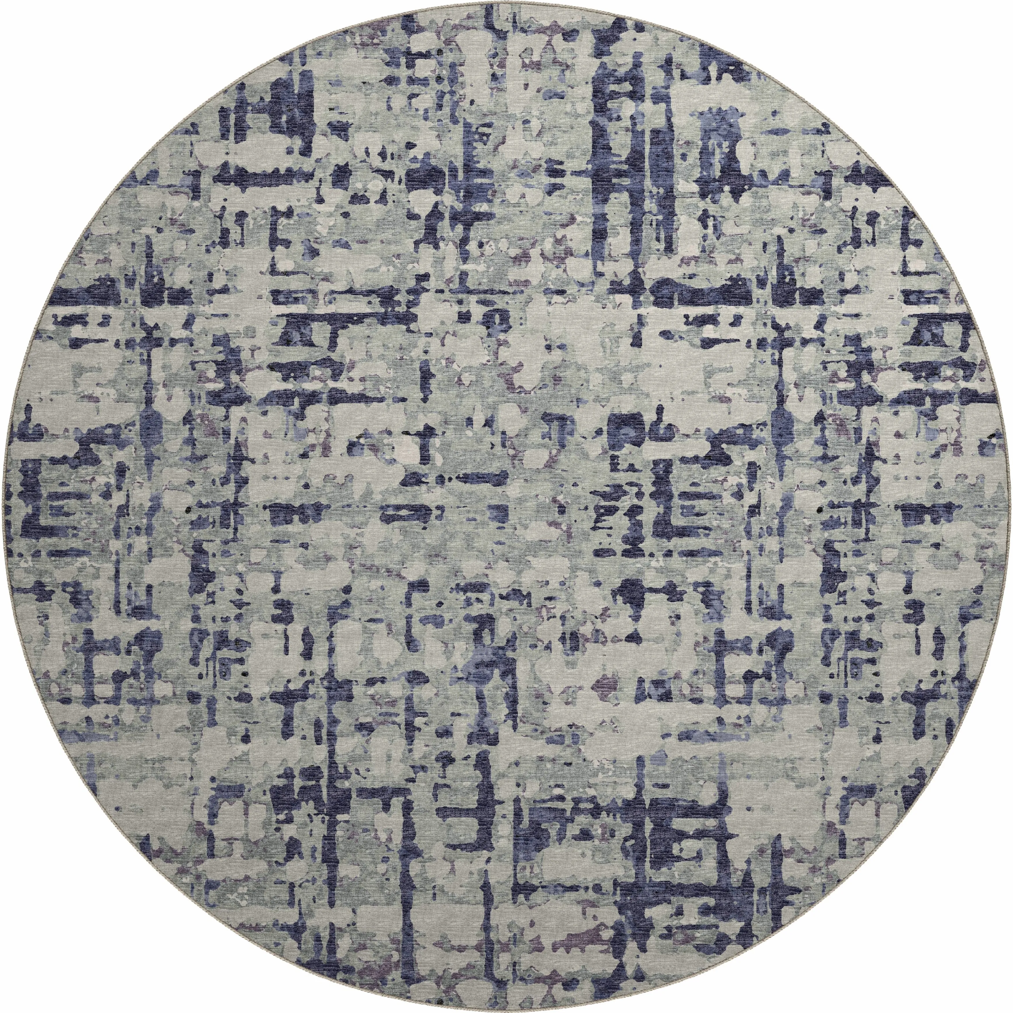 Indoor/ Outdoor Bravado Abstract Crosshatch Caramel Washable Area Rug