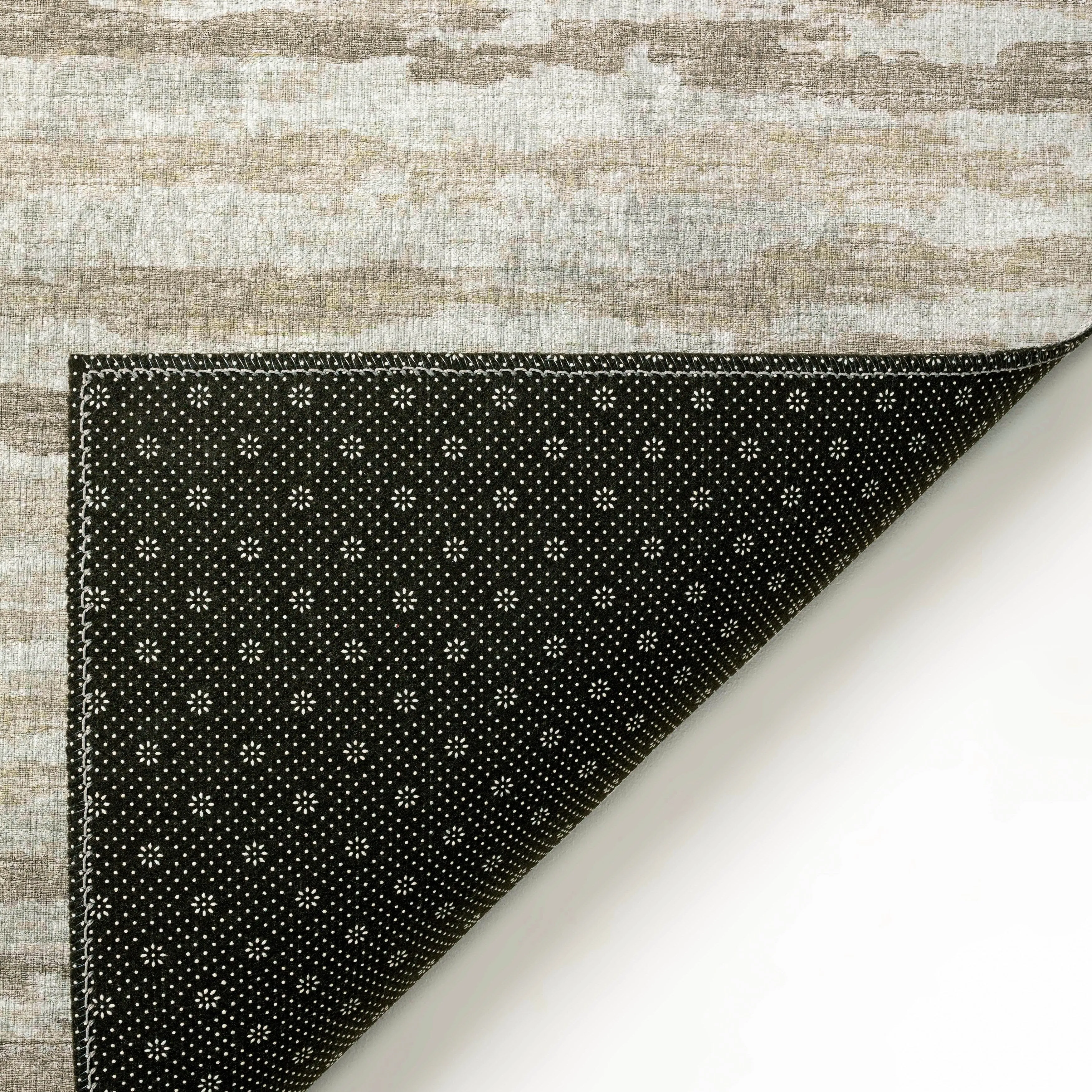 Indoor/ Outdoor Bravado Abstract Striped Baja Washable Area Rug
