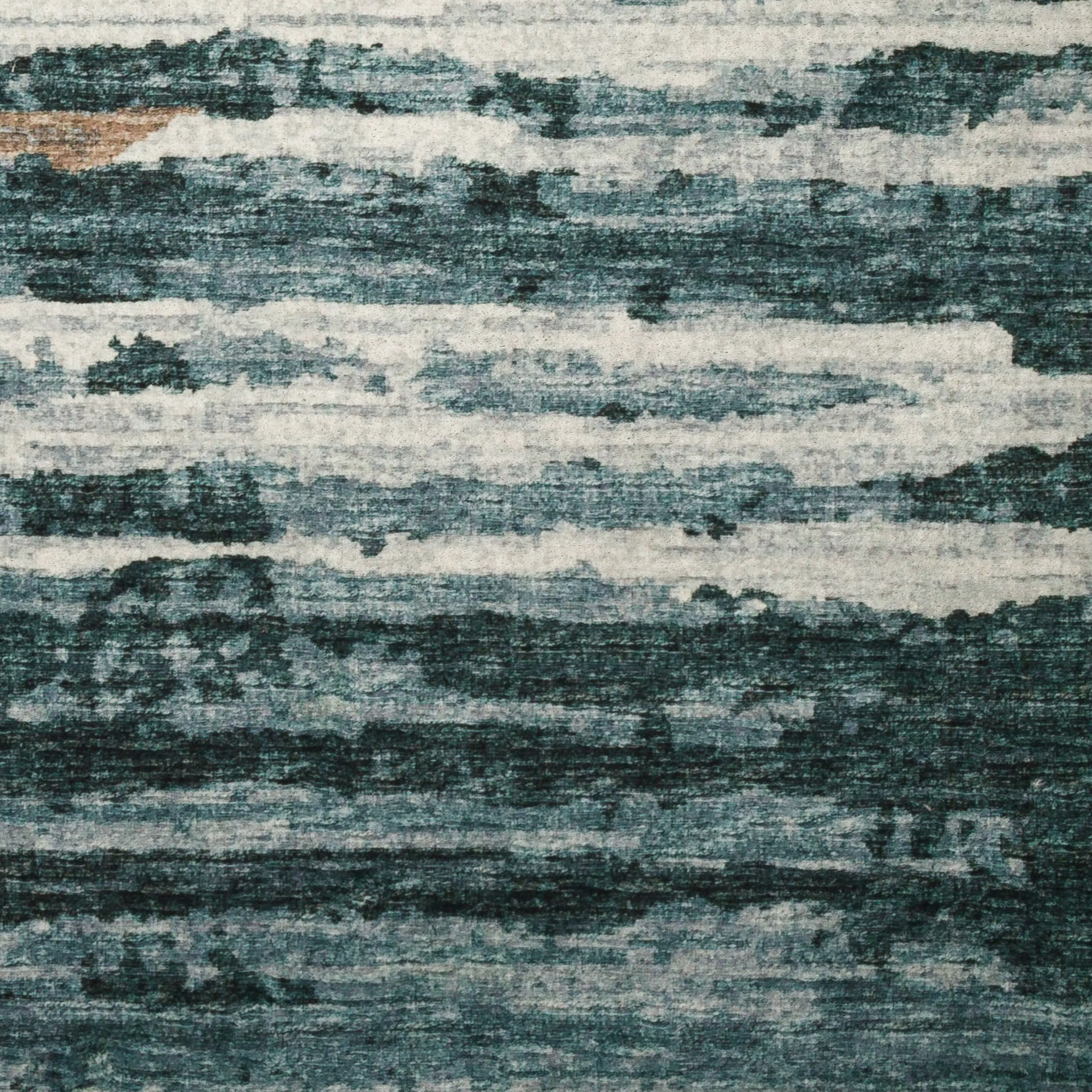 Indoor/ Outdoor Bravado Abstract Striped Baja Washable Area Rug