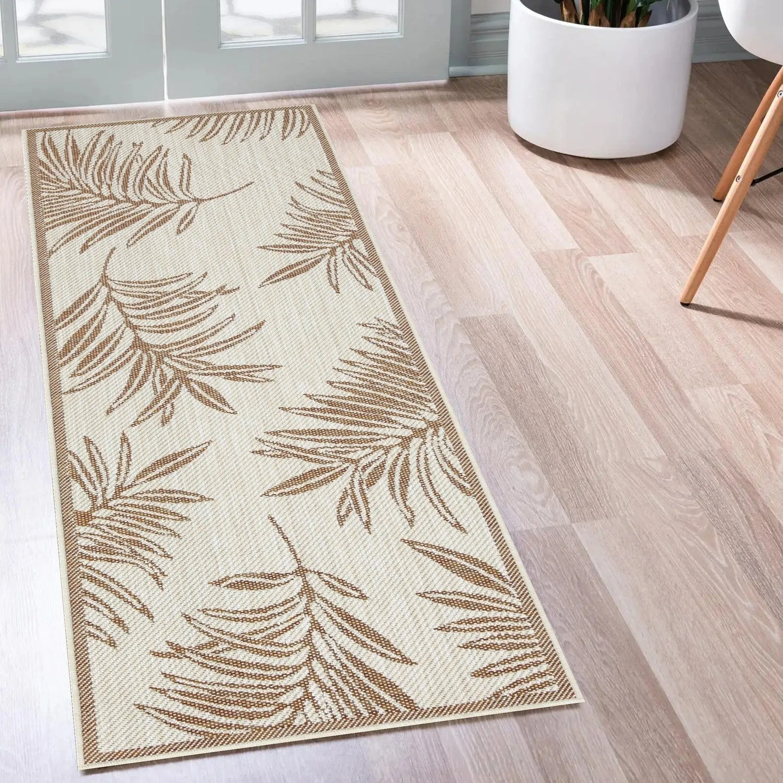 Indoor/Outdoor Area Rug/ Runner/ Doormat -Machine Washable. Weather and UV Resistant-Waterproof-Liana