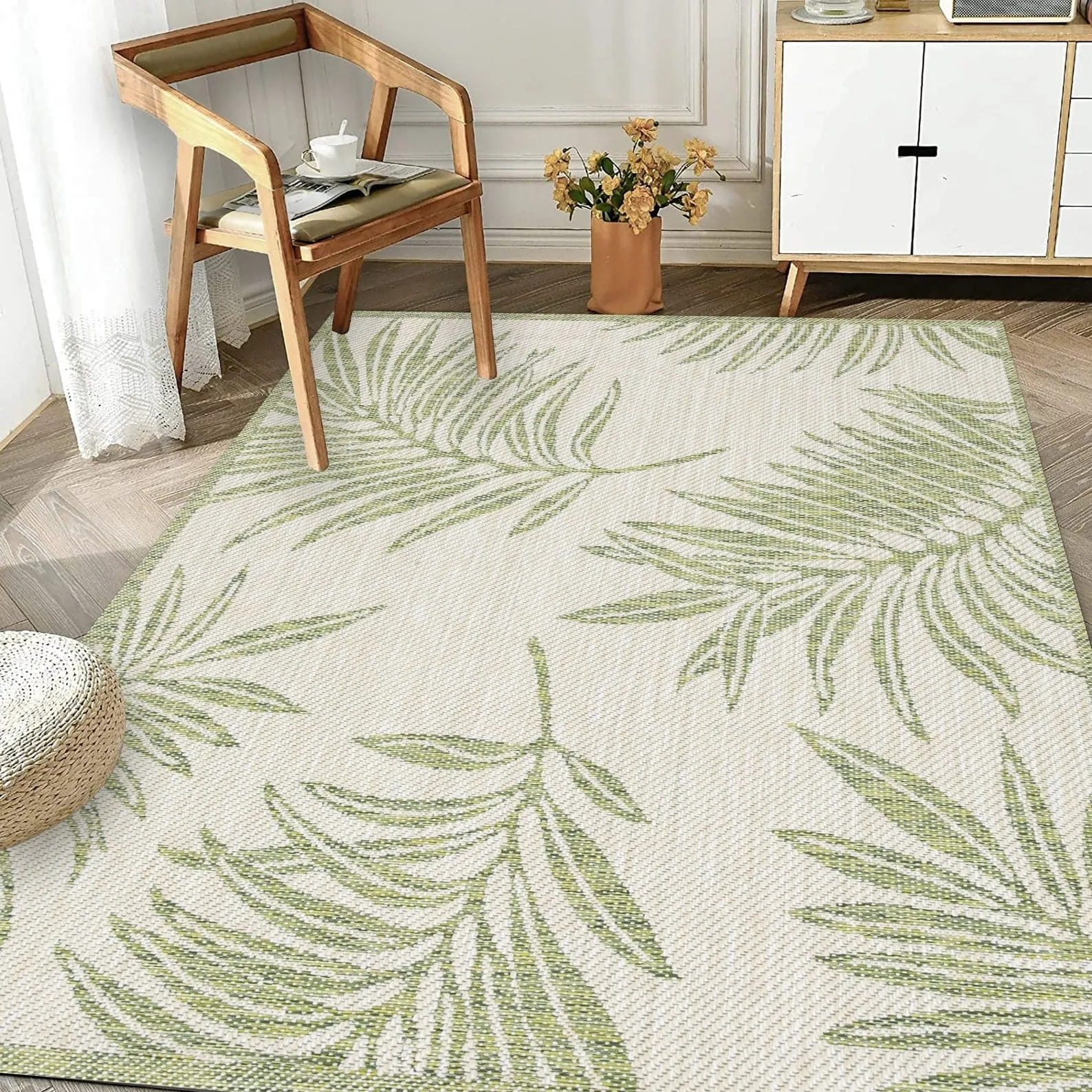 Indoor/Outdoor Area Rug/ Runner/ Doormat -Machine Washable. Weather and UV Resistant-Waterproof-Liana