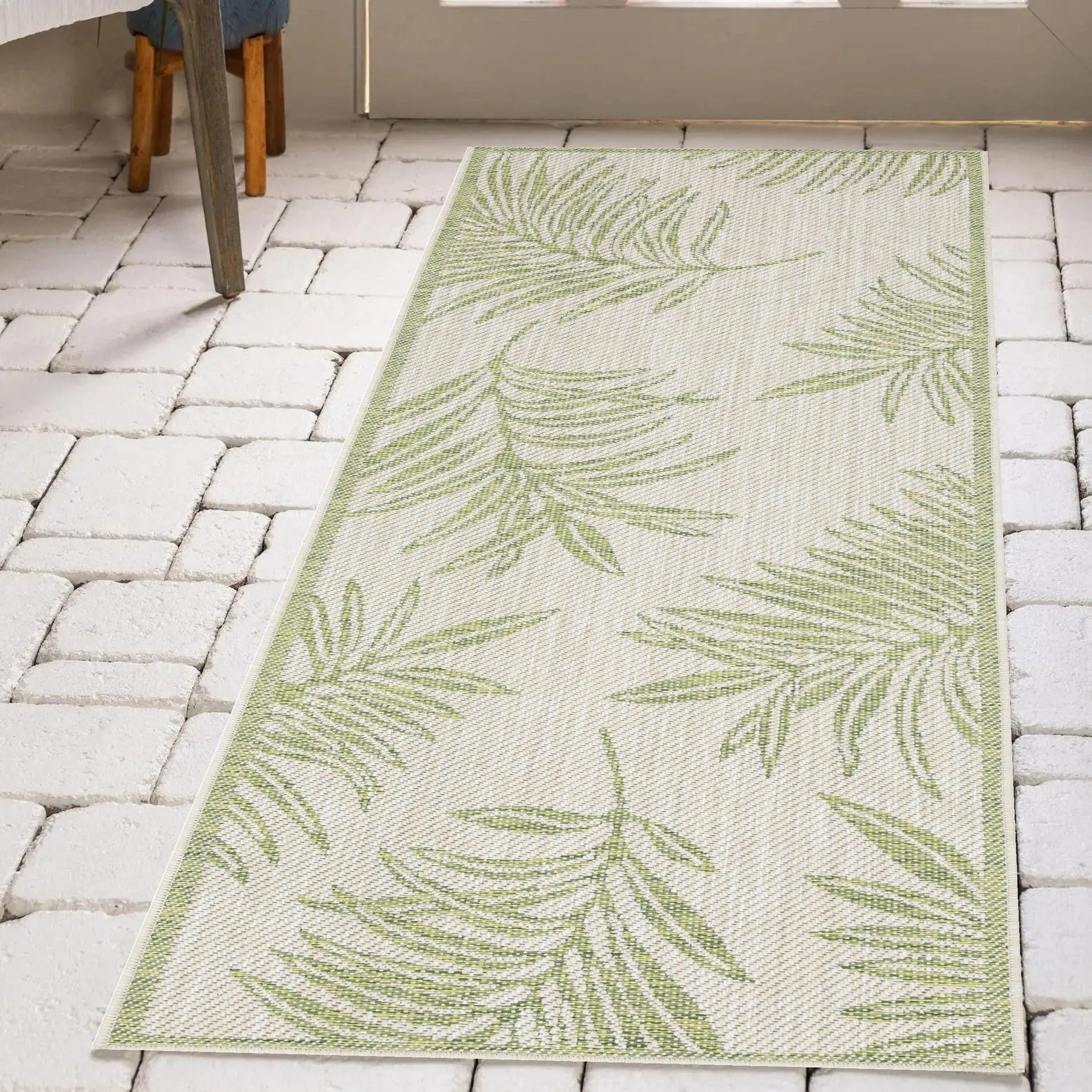 Indoor/Outdoor Area Rug/ Runner/ Doormat -Machine Washable. Weather and UV Resistant-Waterproof-Liana