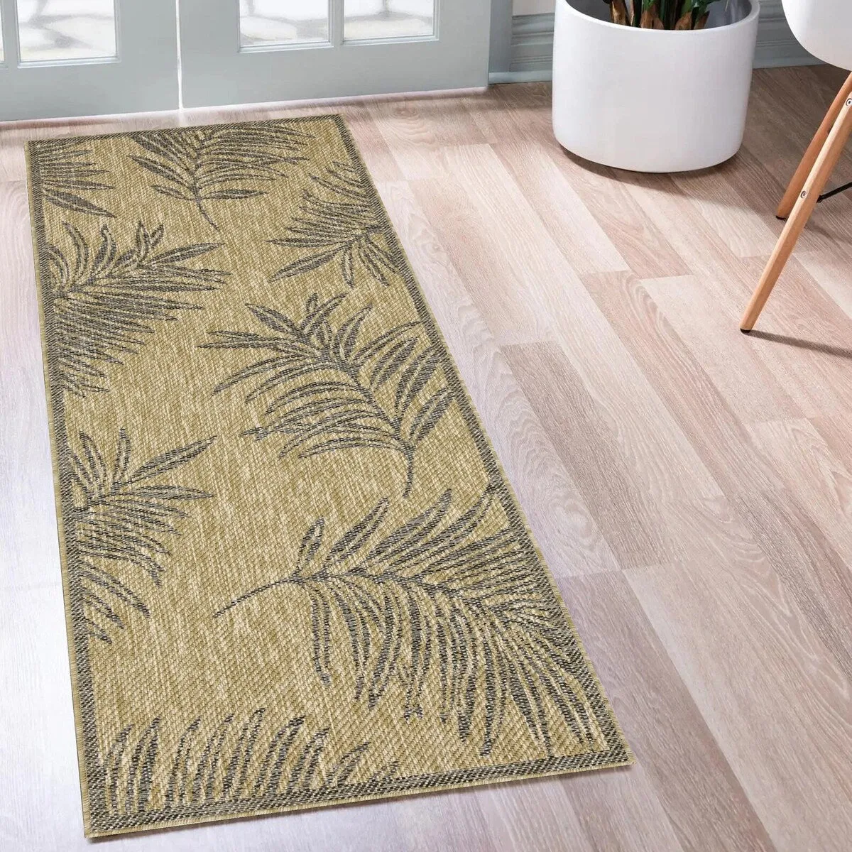 Indoor/Outdoor Area Rug/ Runner/ Doormat -Machine Washable. Weather and UV Resistant-Waterproof-Liana