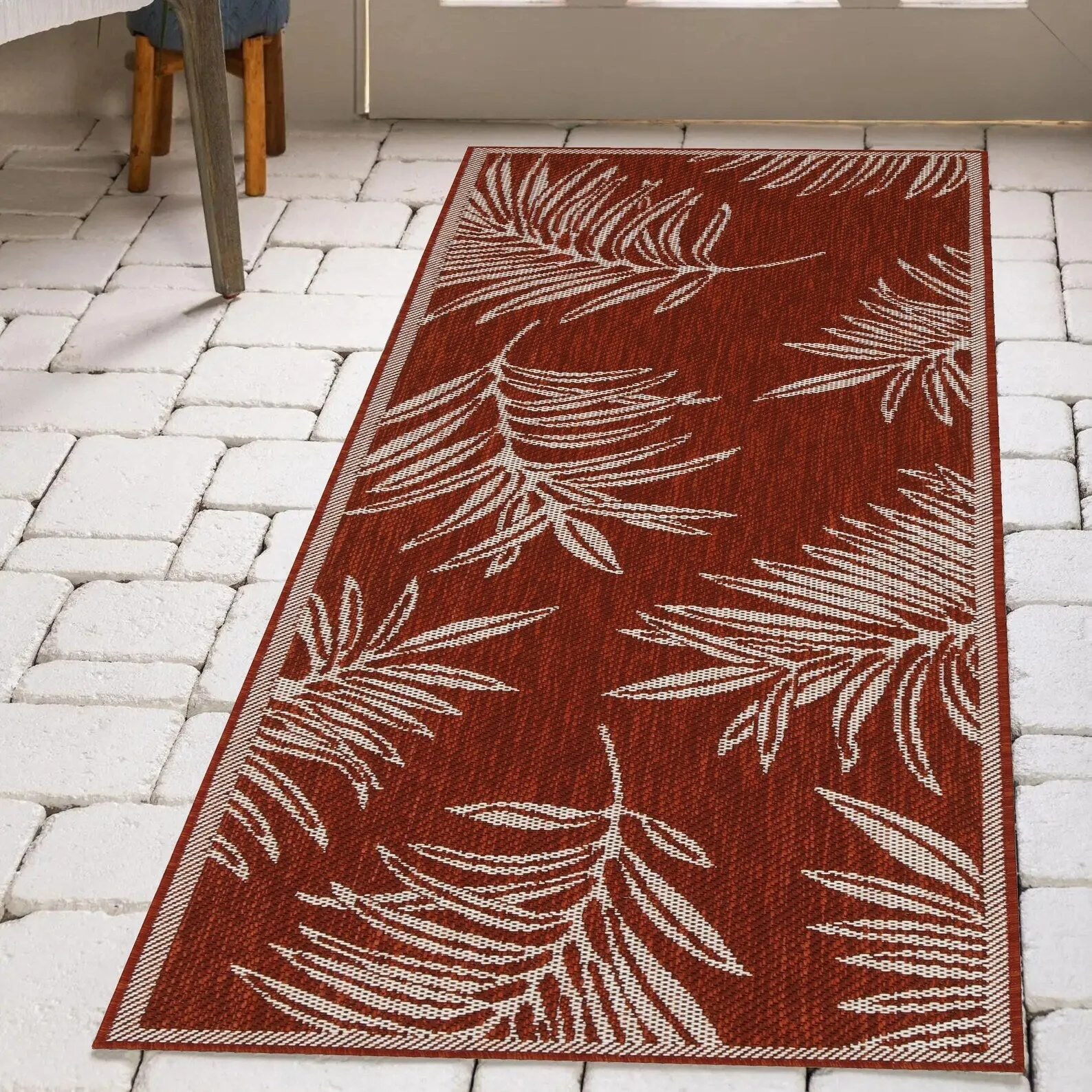 Indoor/Outdoor Area Rug/ Runner/ Doormat -Machine Washable. Weather and UV Resistant-Waterproof-Liana