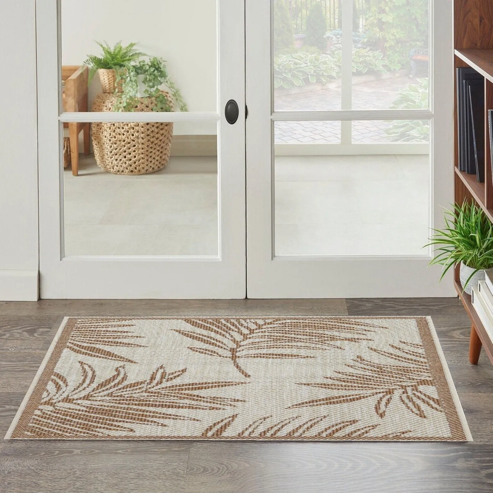 Indoor/Outdoor Area Rug/ Runner/ Doormat -Machine Washable. Weather and UV Resistant-Waterproof-Liana