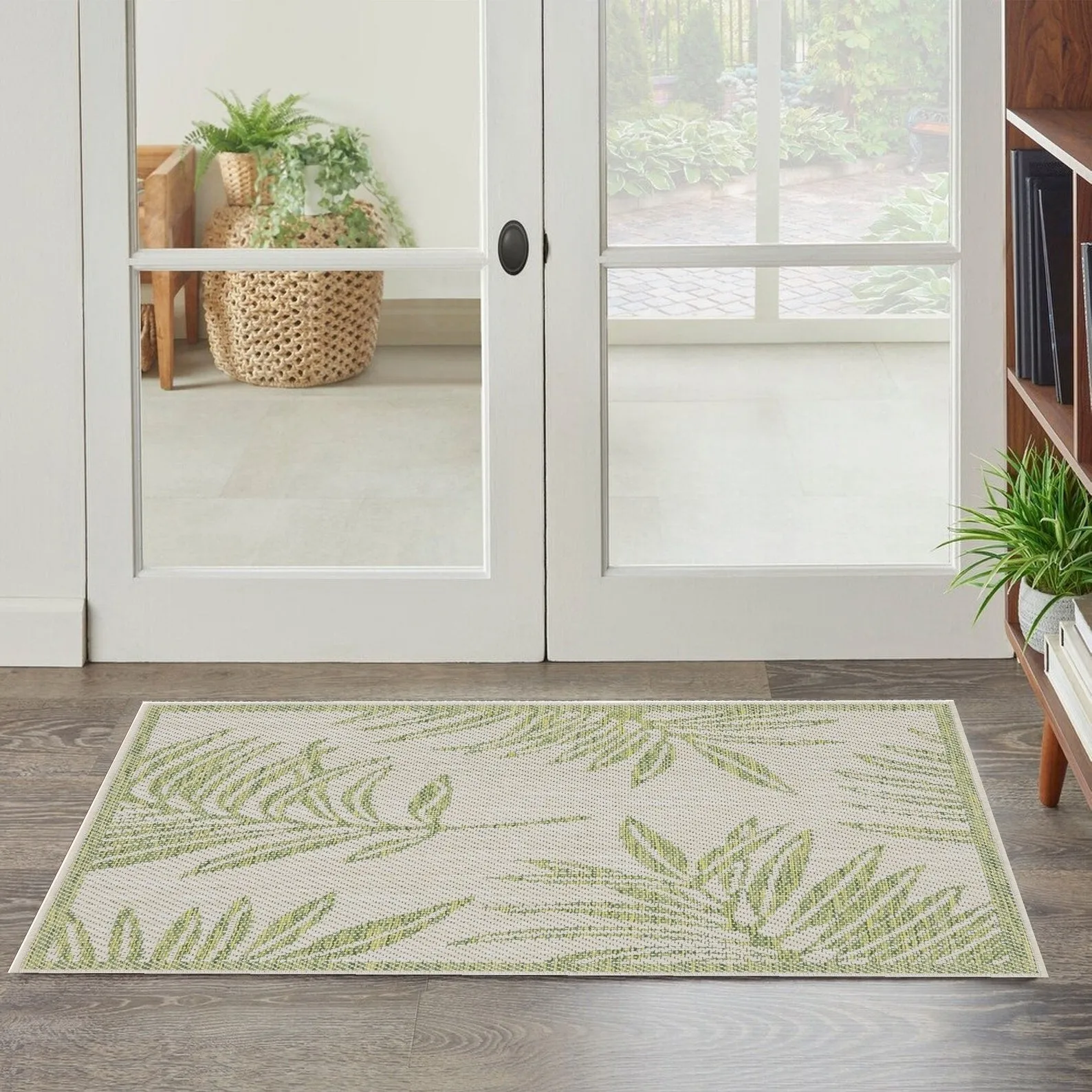 Indoor/Outdoor Area Rug/ Runner/ Doormat -Machine Washable. Weather and UV Resistant-Waterproof-Liana