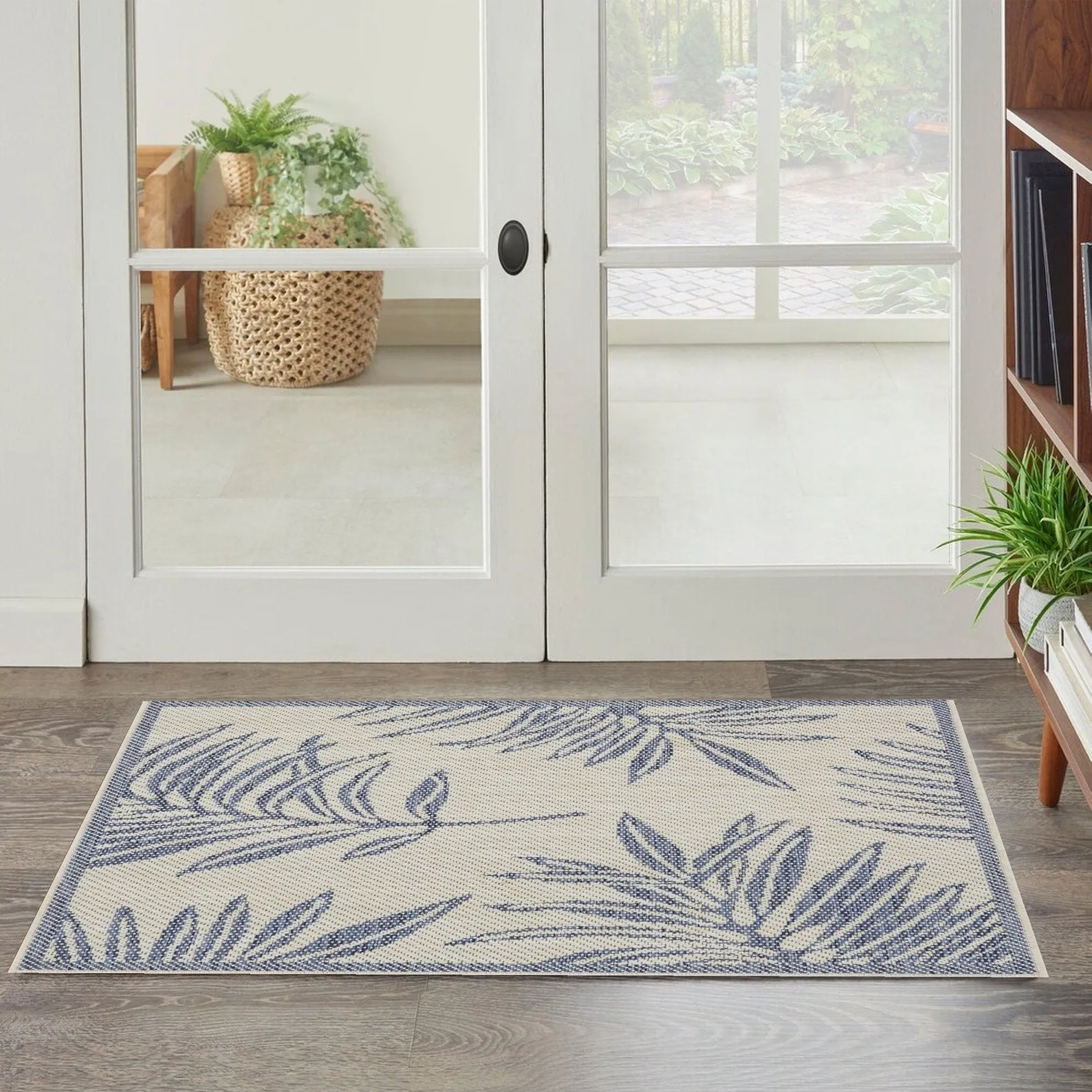 Indoor/Outdoor Area Rug/ Runner/ Doormat -Machine Washable. Weather and UV Resistant-Waterproof-Liana