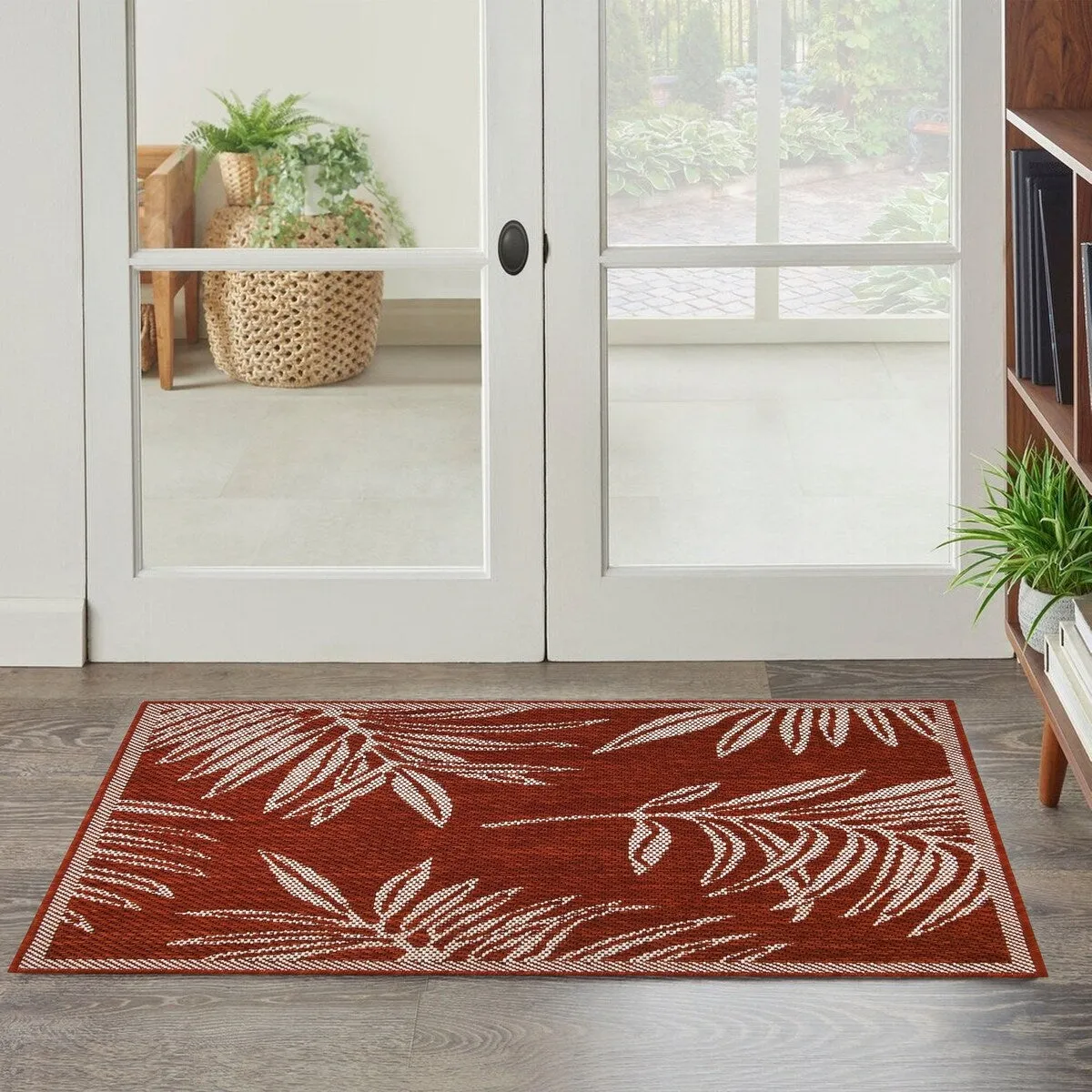 Indoor/Outdoor Area Rug/ Runner/ Doormat -Machine Washable. Weather and UV Resistant-Waterproof-Liana