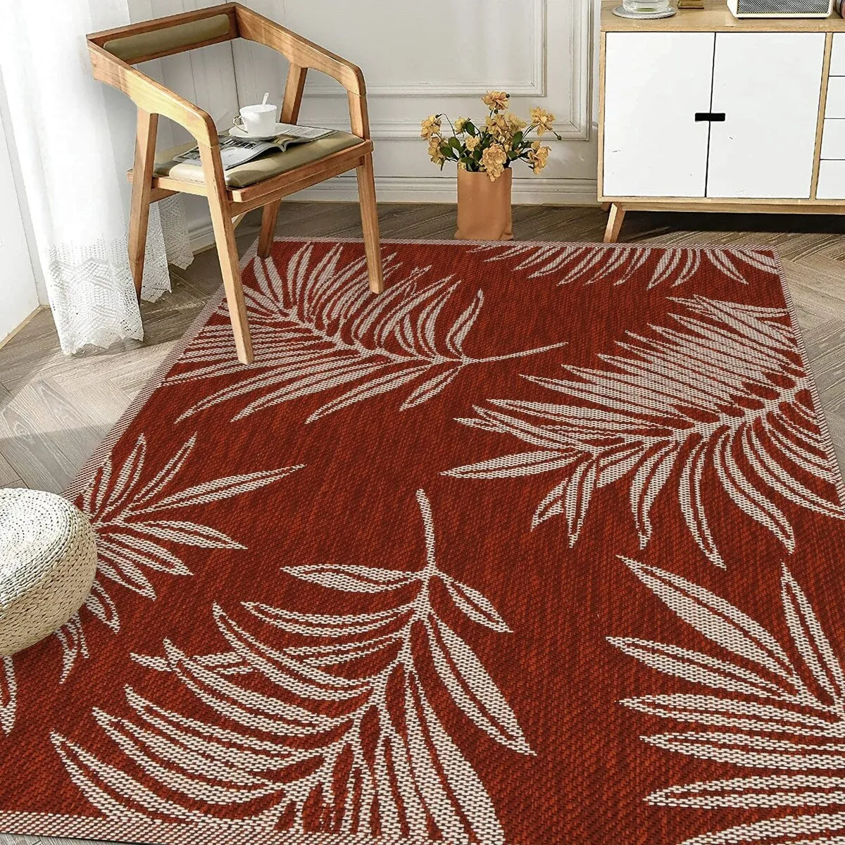 Indoor/Outdoor Area Rug/ Runner/ Doormat -Machine Washable. Weather and UV Resistant-Waterproof-Liana