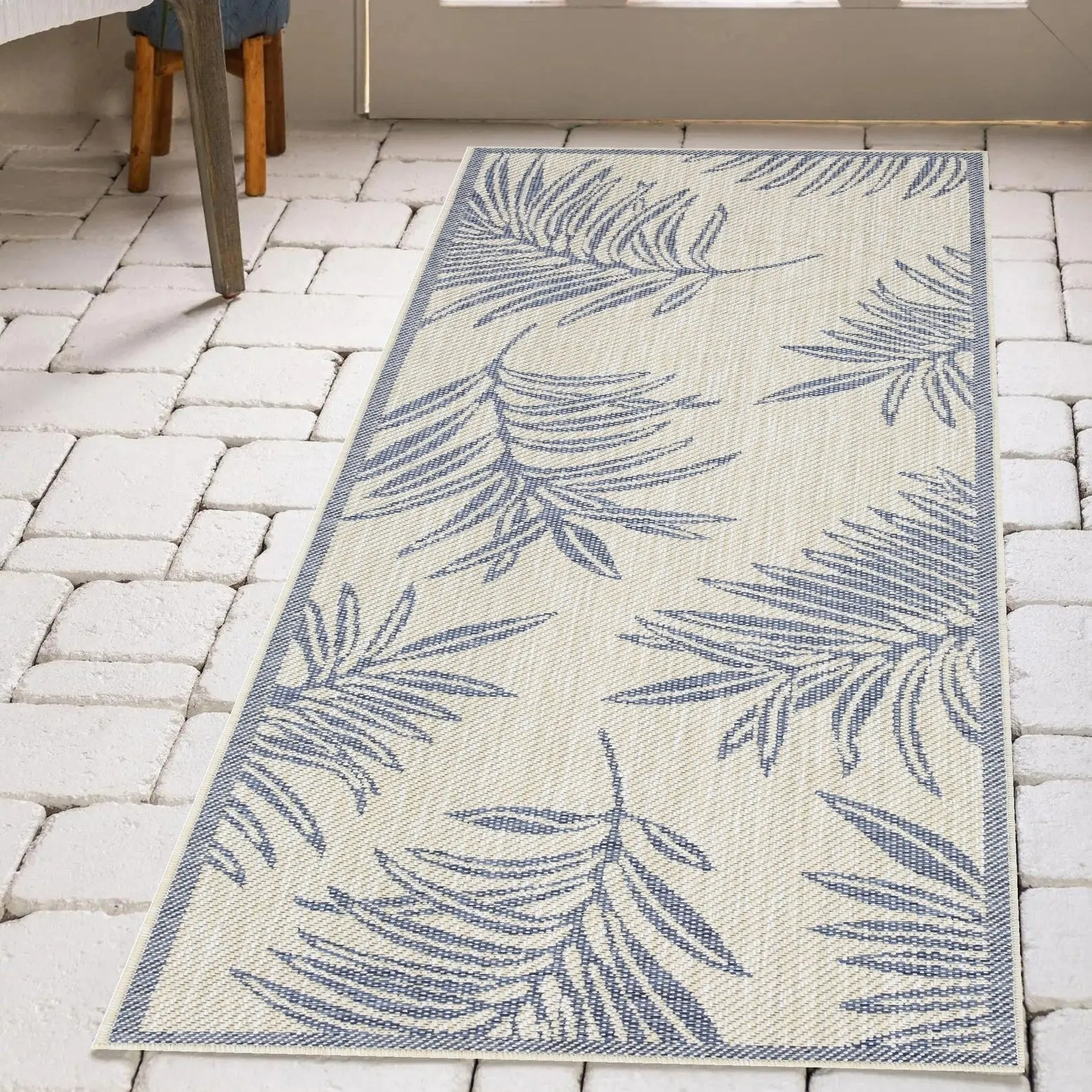 Indoor/Outdoor Area Rug/ Runner/ Doormat -Machine Washable. Weather and UV Resistant-Waterproof-Liana