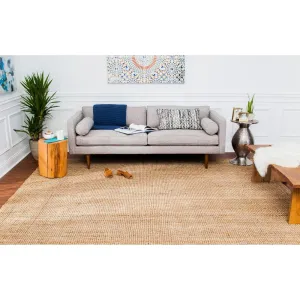 Jani Sahara Boucle Weave Jute Handwoven Rug