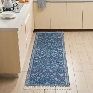 Jessica Simpson Machine Washable. Slip Resistant Accent and Runner Rugs with Fringe