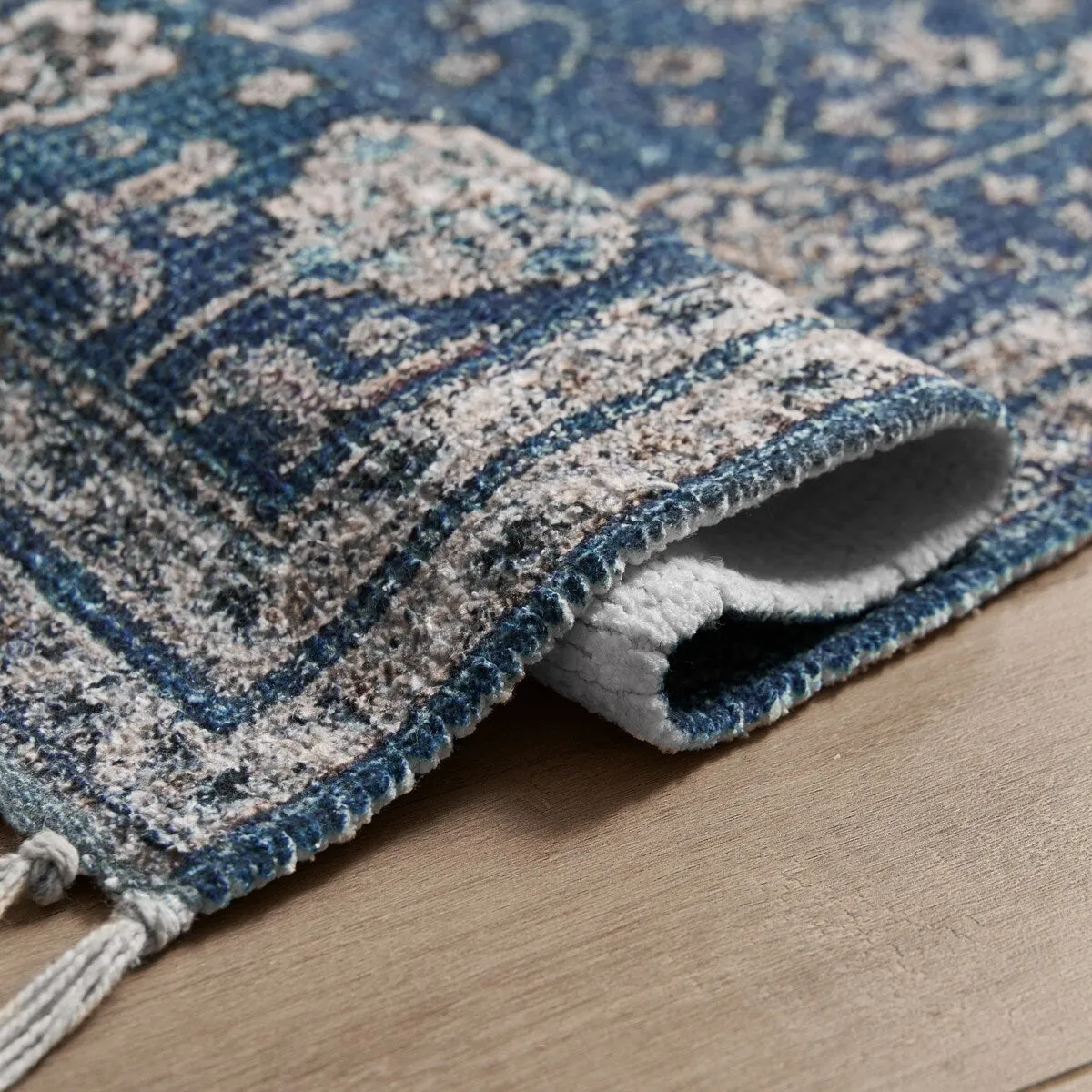 Jessica Simpson Machine Washable. Slip Resistant Accent and Runner Rugs with Fringe