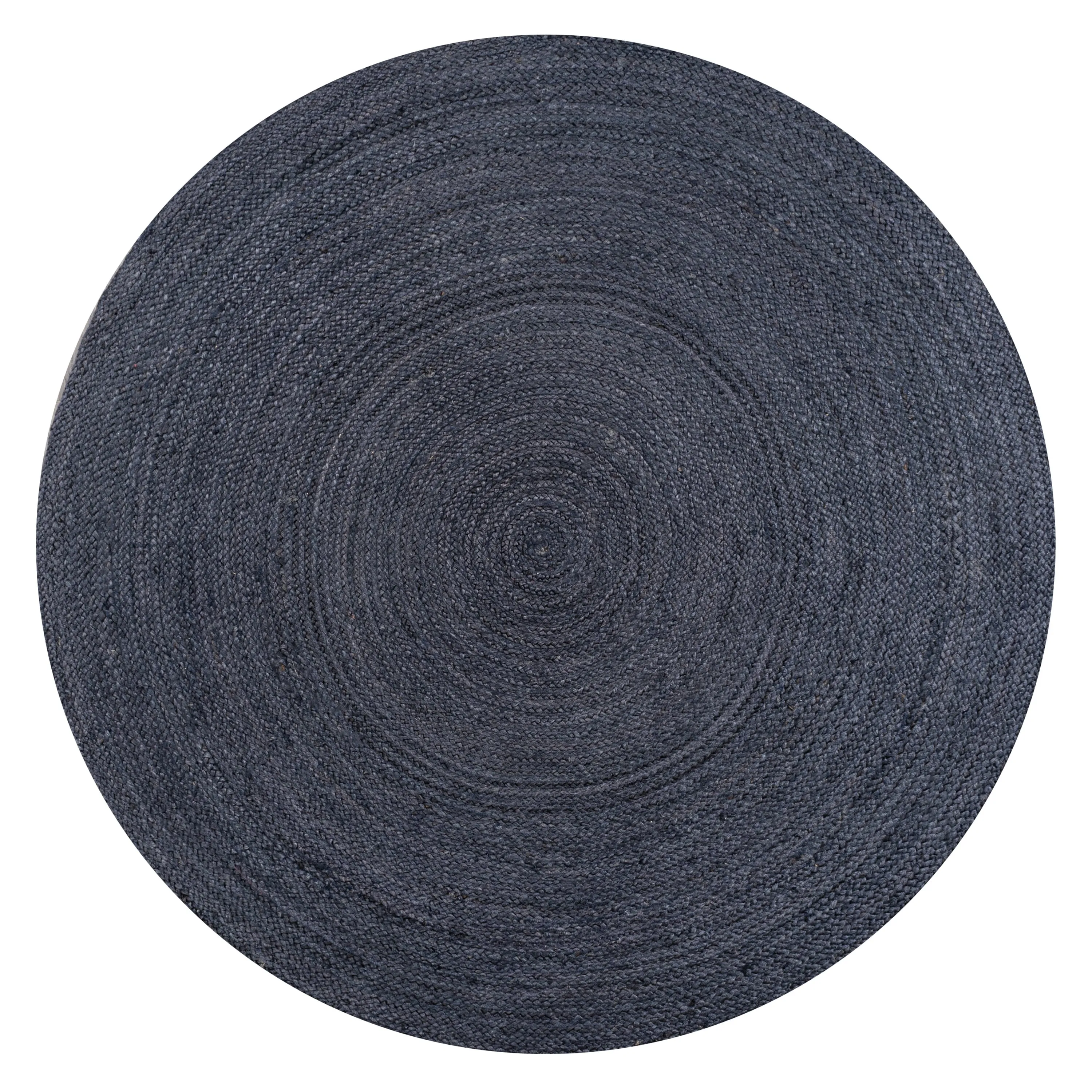 JONATHAN Y Abyss Braided Coastal Cottage Round Jute Area Rug