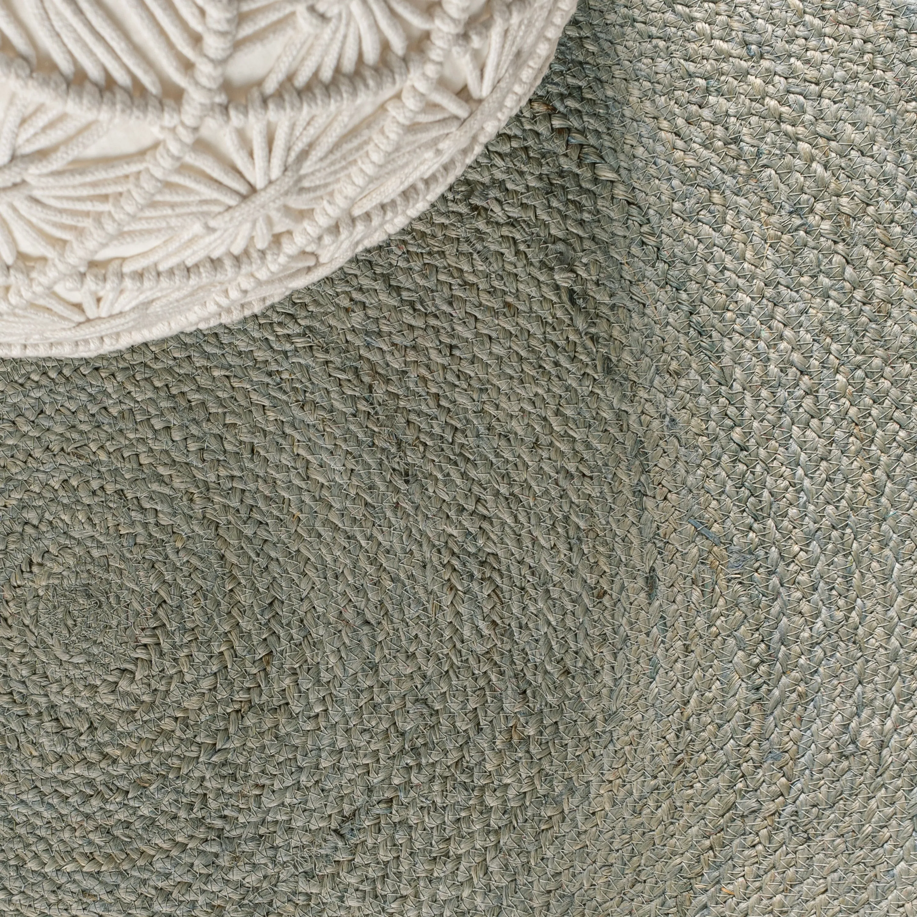 JONATHAN Y Abyss Braided Coastal Cottage Round Jute Area Rug