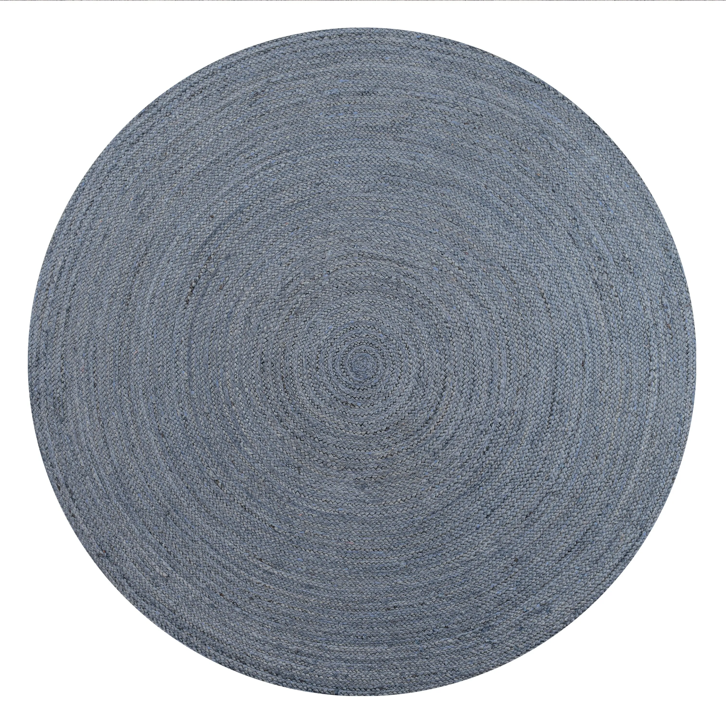 JONATHAN Y Abyss Braided Coastal Cottage Round Jute Area Rug